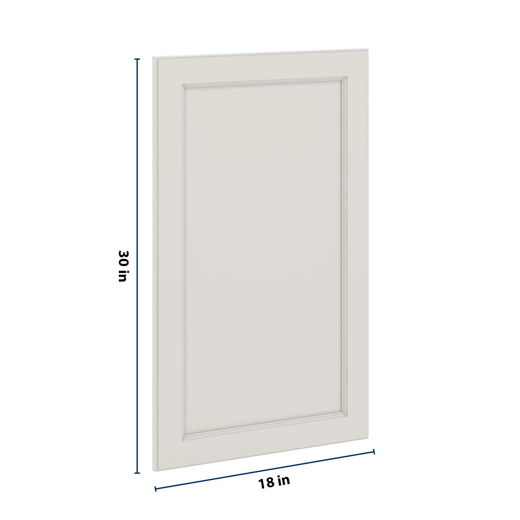 J&K Dove E1 Dummy Insert Door Panel 18" W x 30" H