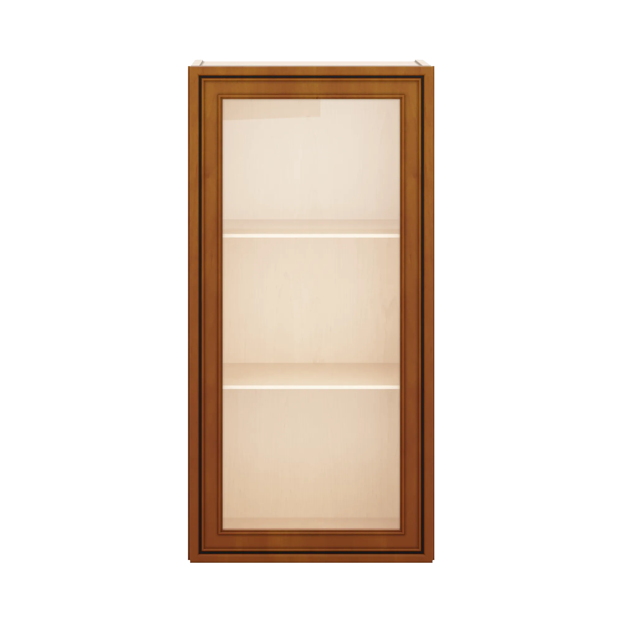 j k mocha glazed k10 wall glass cabinet 18 w x 36 h no glass insert