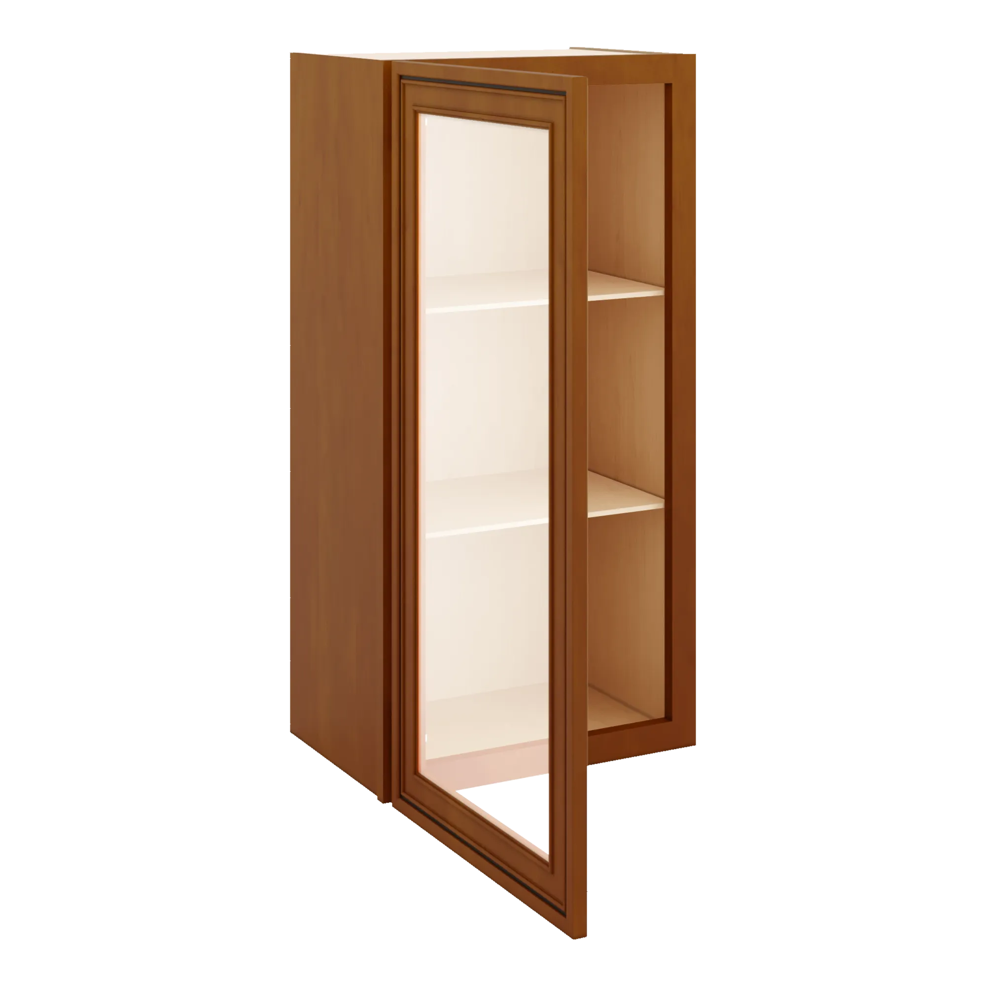 j k mocha glazed k10 wall glass cabinet 18 w x 36 h no glass insert