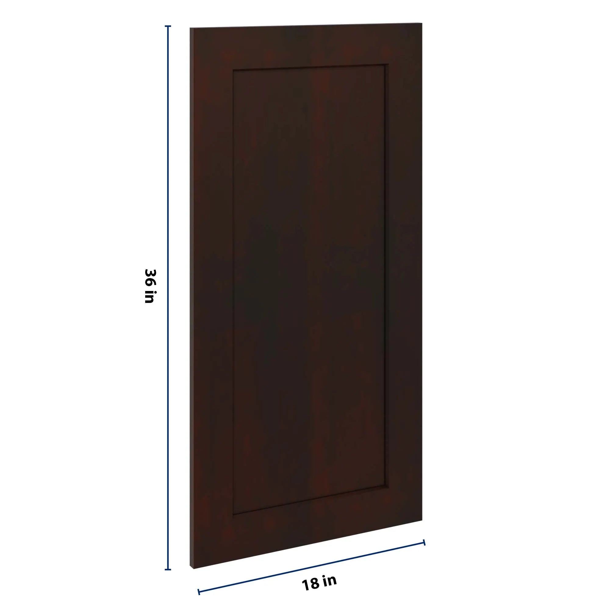 J&K Java Coffee S1 Dummy Insert Door Panel 18" W x 36" H