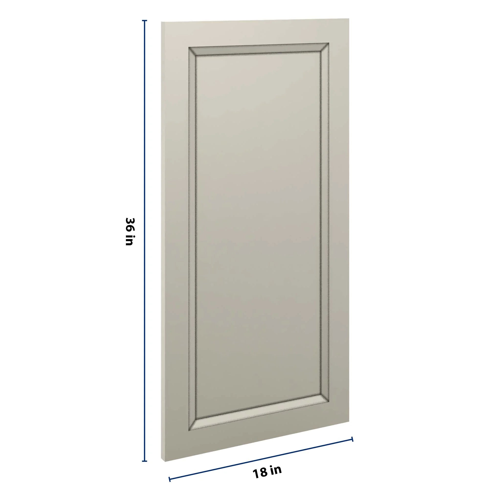J&K Pebble B6 Dummy Insert Door Panel 18" W x 36" H