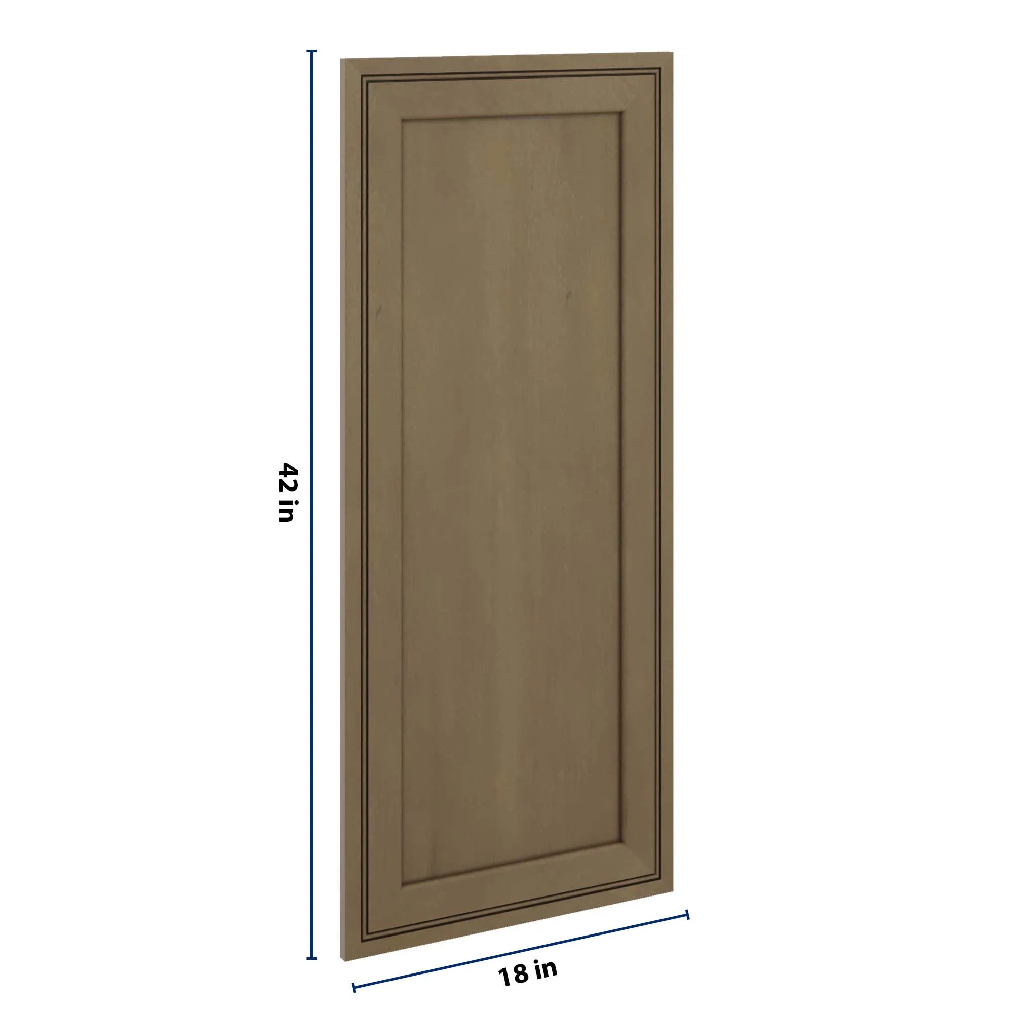 J&K Hazel H8 Dummy Insert Door Panel 18" W x 42" H