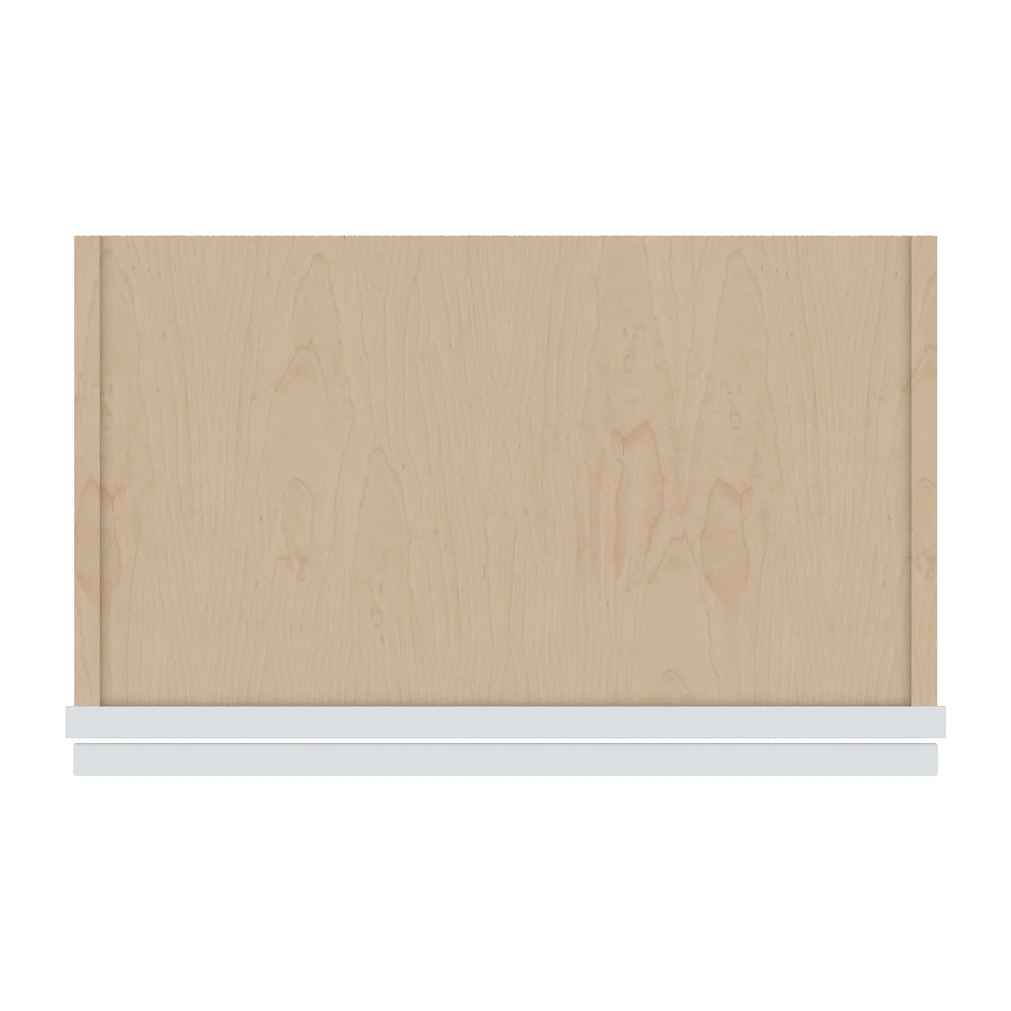 J&K White Shaker S8 Wall Glass Cabinet   21" W x 30" H (No Glass Insert)