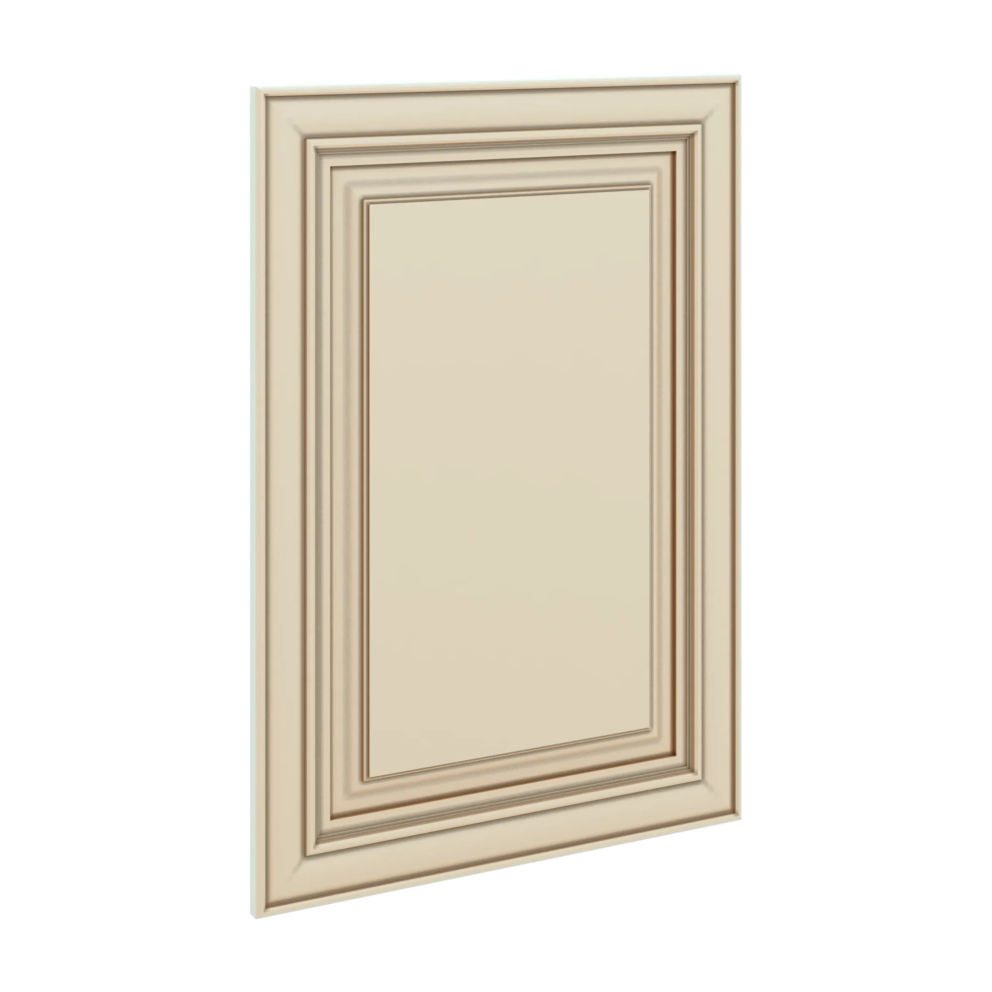 J&K Creme Glazed A7 Dummy Insert Door Panel 21" W x 30" H