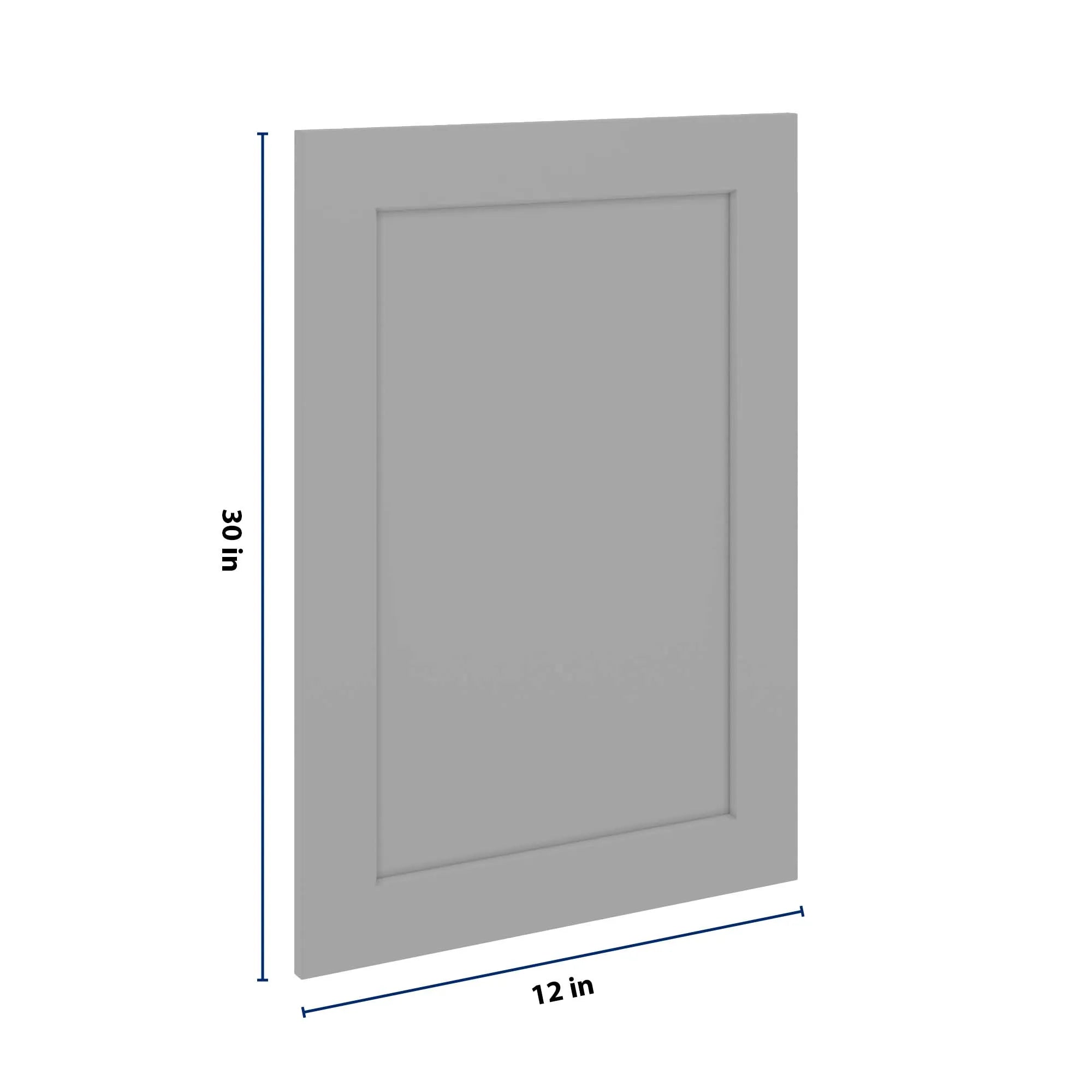 J&K Castle Grey S5 Dummy Insert Door Panel 21" W x 30" H