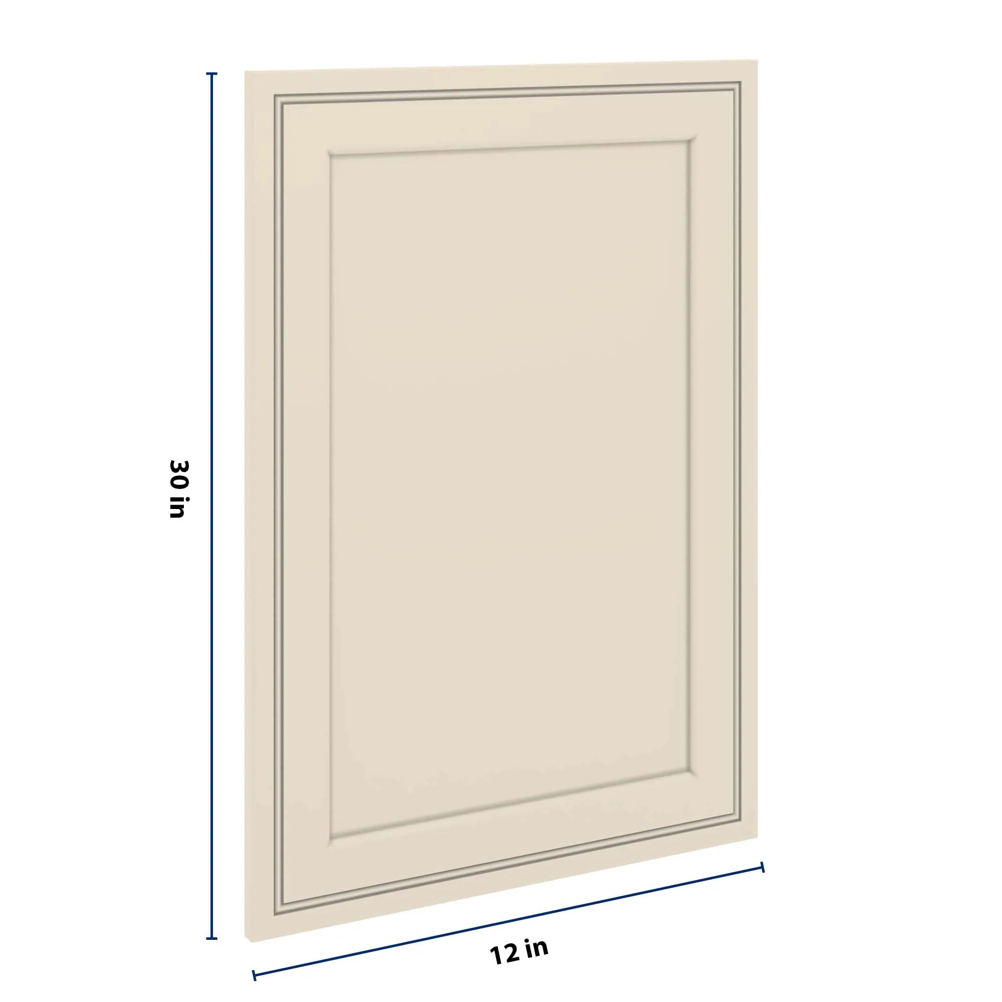 J&K Pearl Glazed H9 Dummy Insert Door Panel 21" W x 30" H