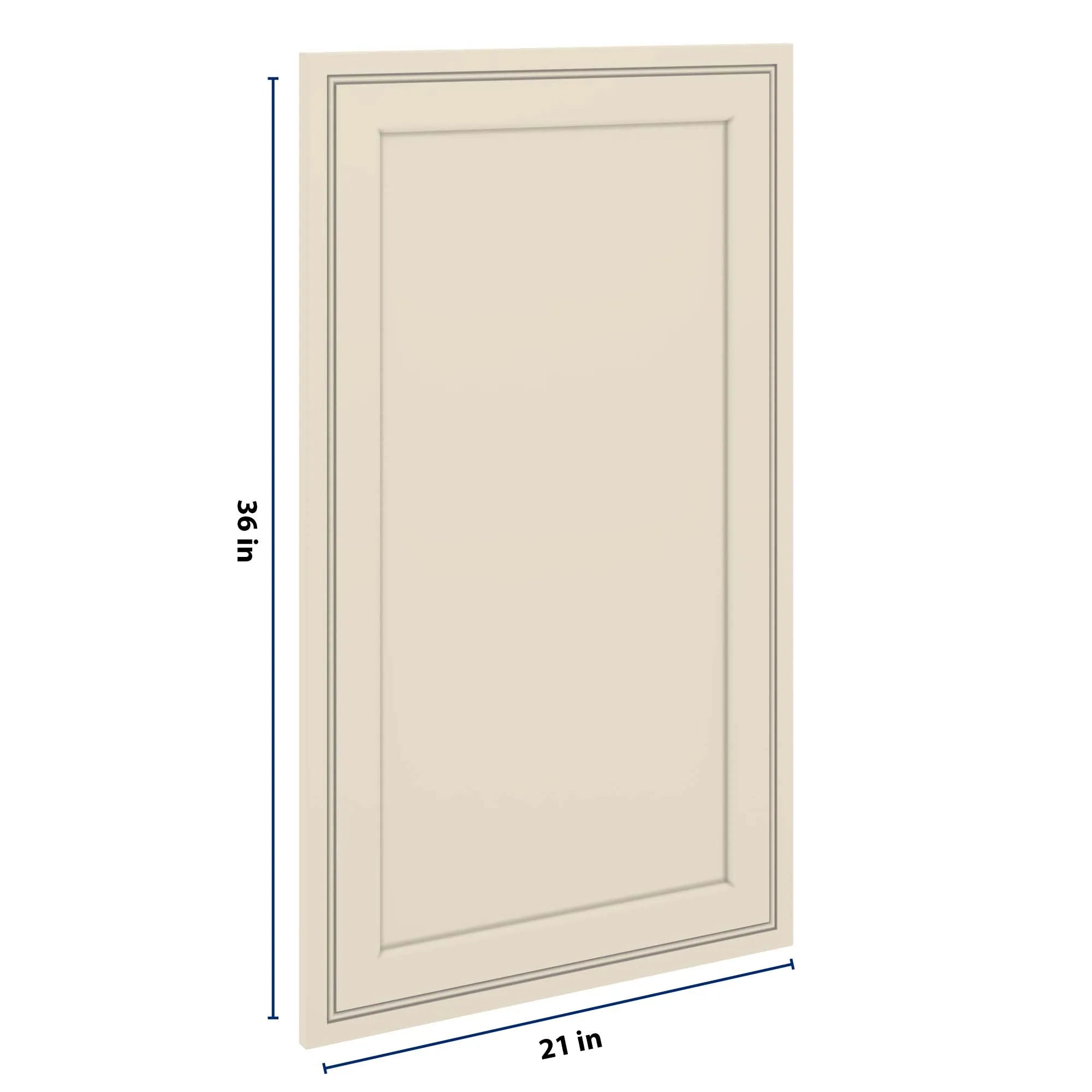 J&K Pearl Glazed H9 Dummy Insert Door Panel 21" W x 36" H