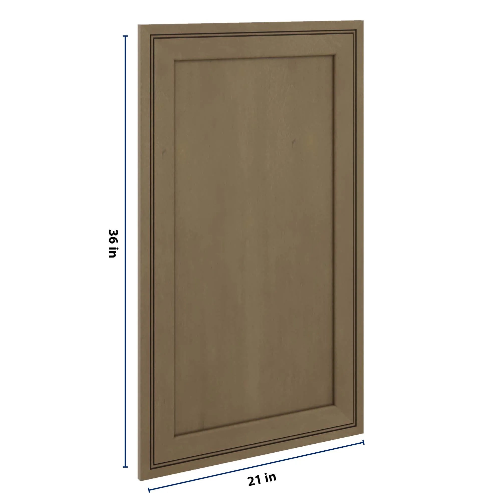 J&K Hazel H8 Dummy Insert Door Panel 21" W x 36" H
