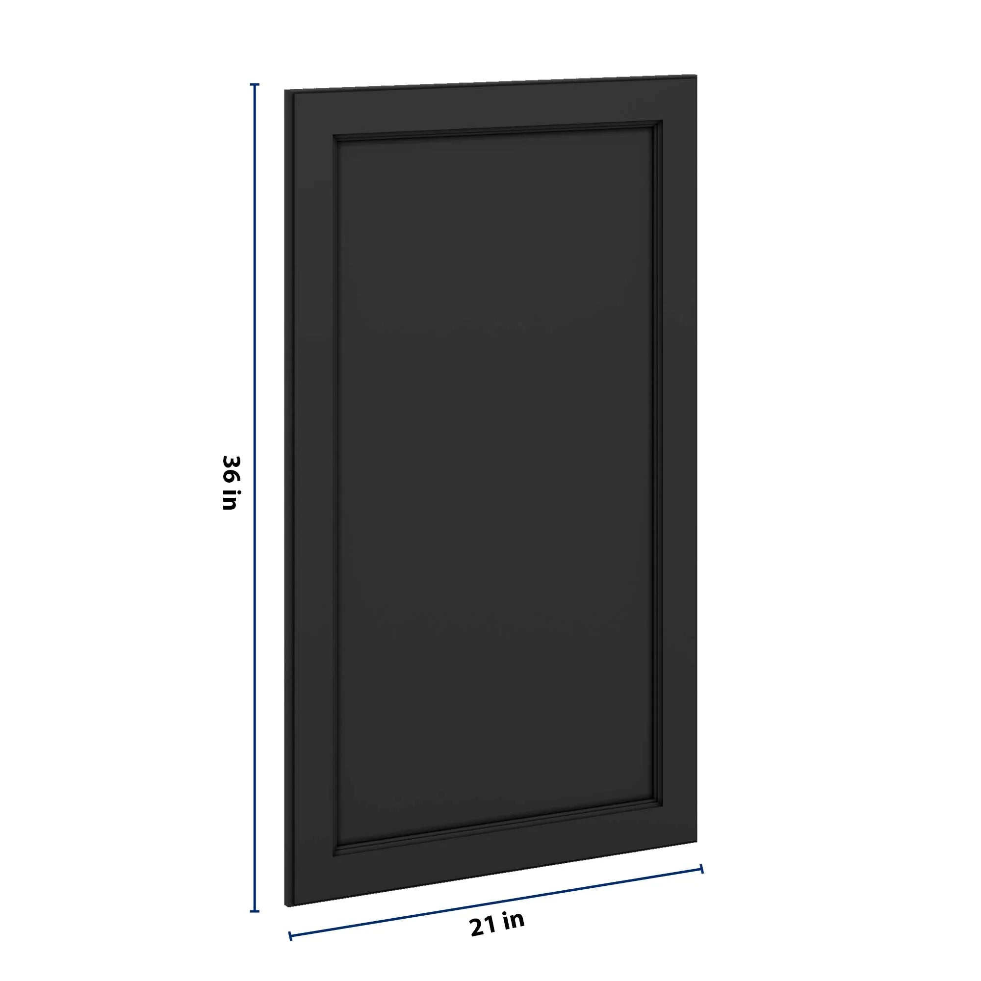 J&K Charcoal E2 Dummy Insert Door Panel 21" W x 36" H