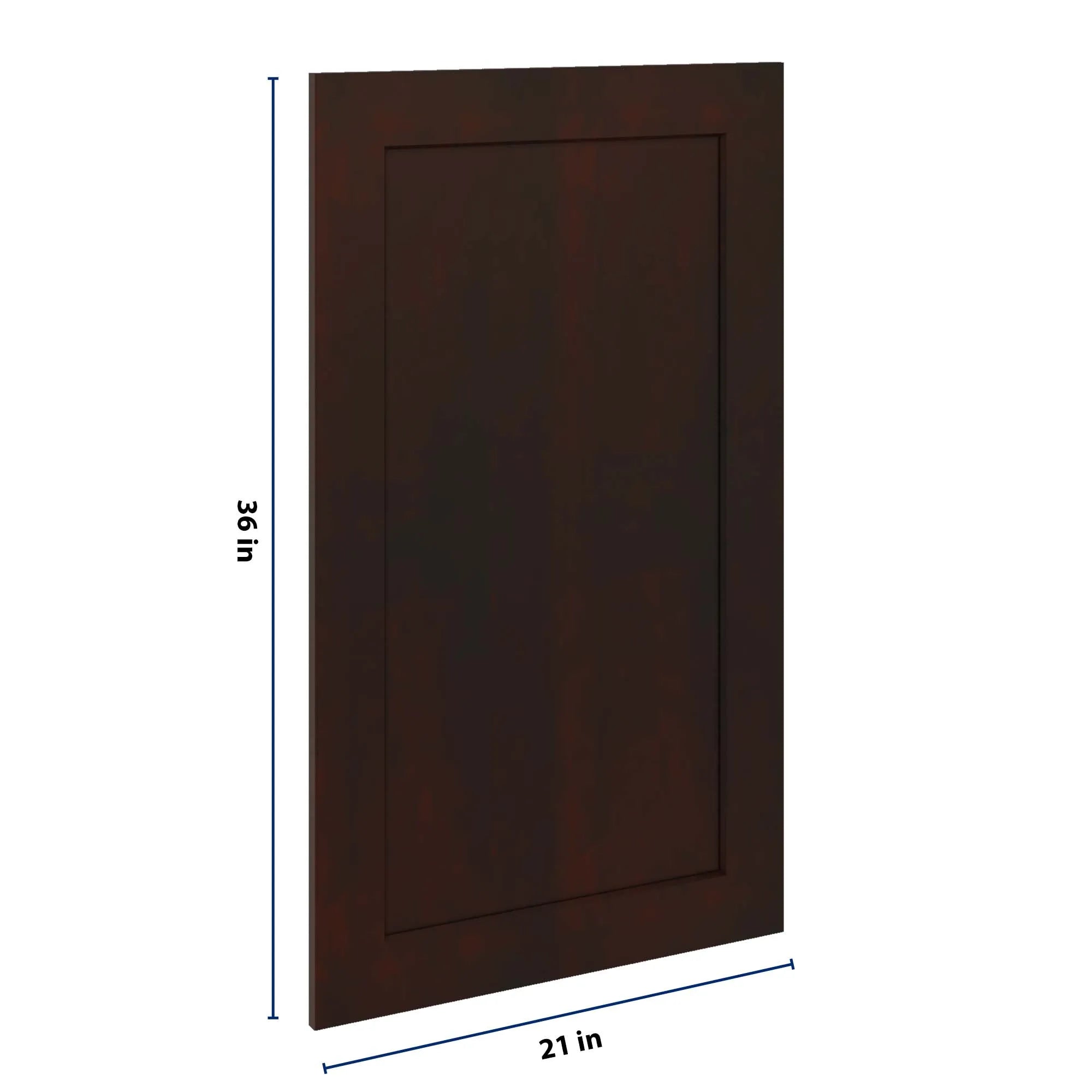 J&K Java Coffee S1 Dummy Insert Door Panel 21" W x 36" H