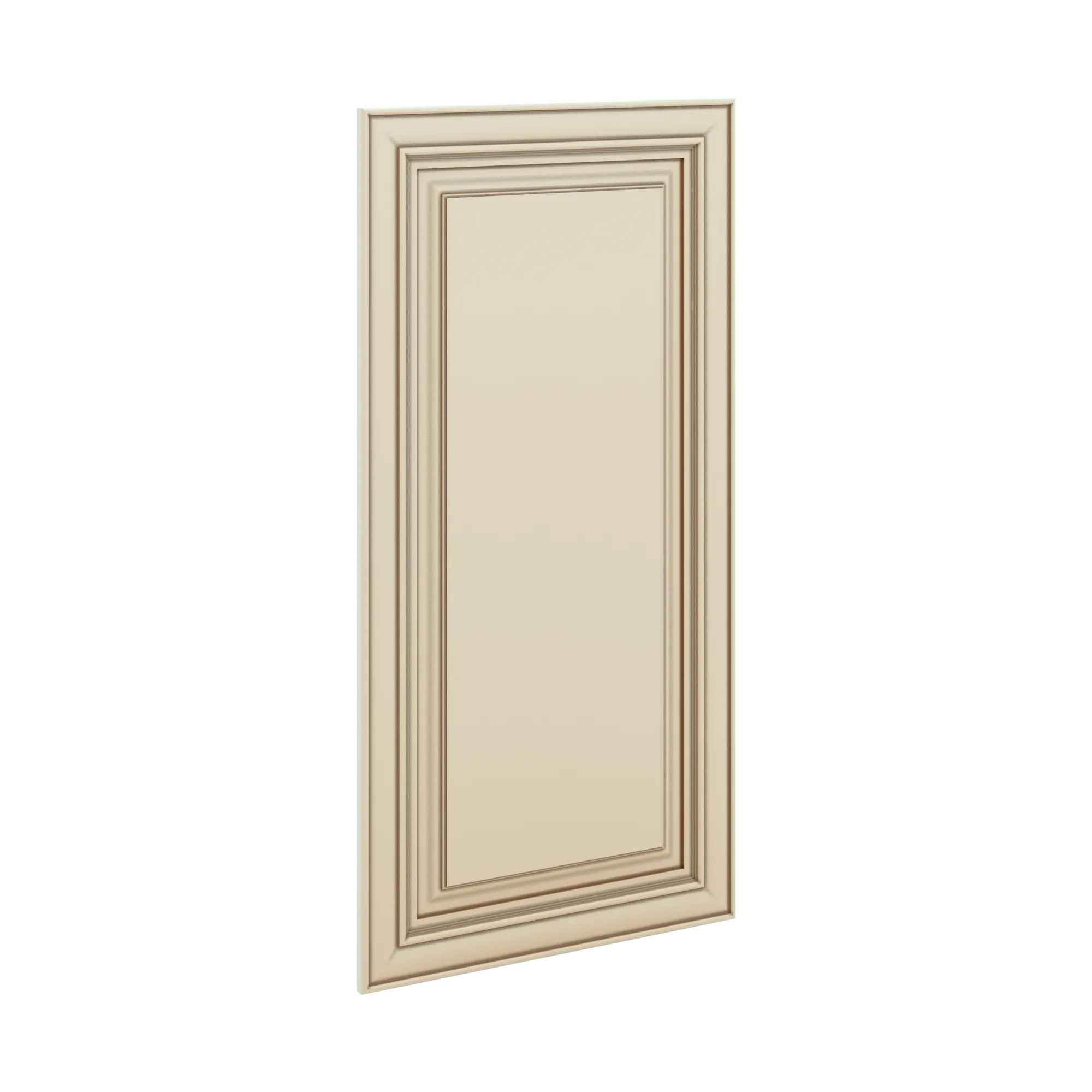 J&K Creme Glazed A7 Dummy Insert Door Panel 21" W x 42" H