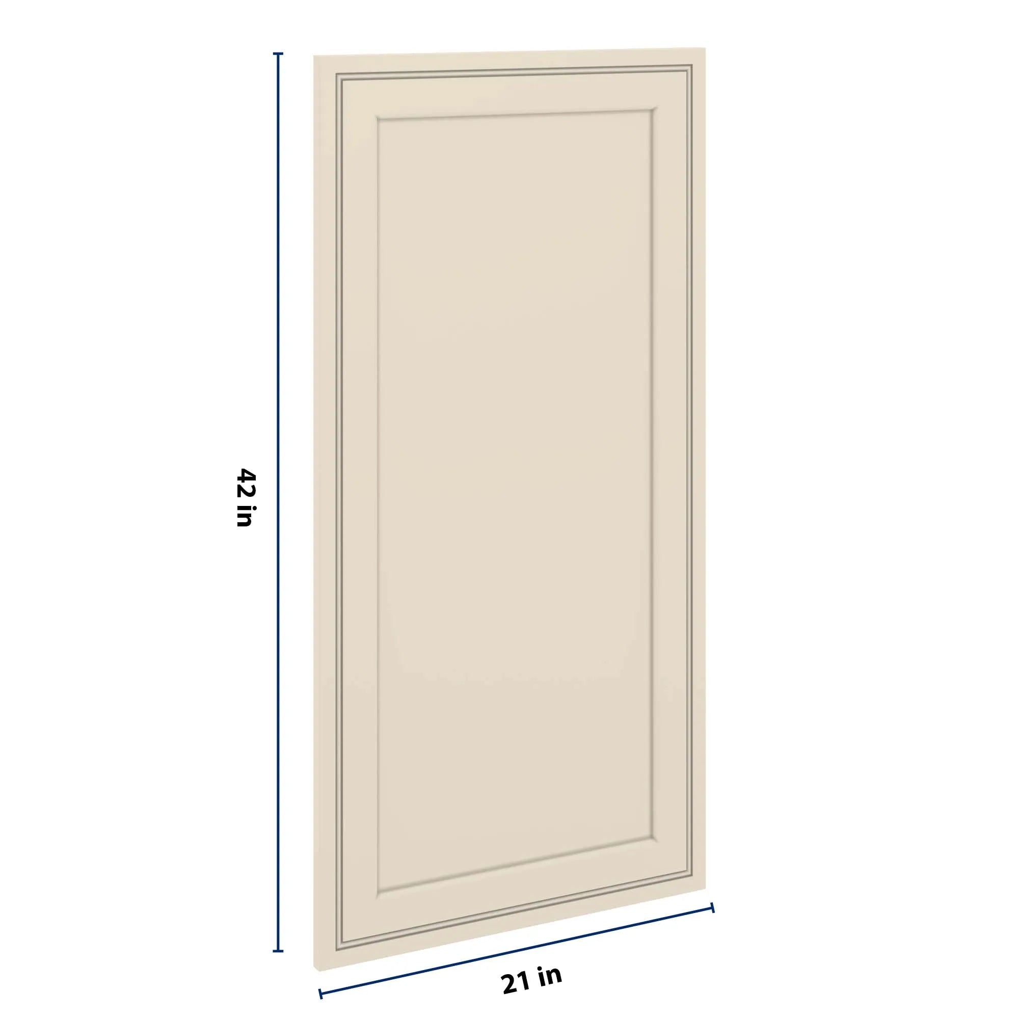 J&K Pearl Glazed H9 Dummy Insert Door Panel 21" W x 42" H