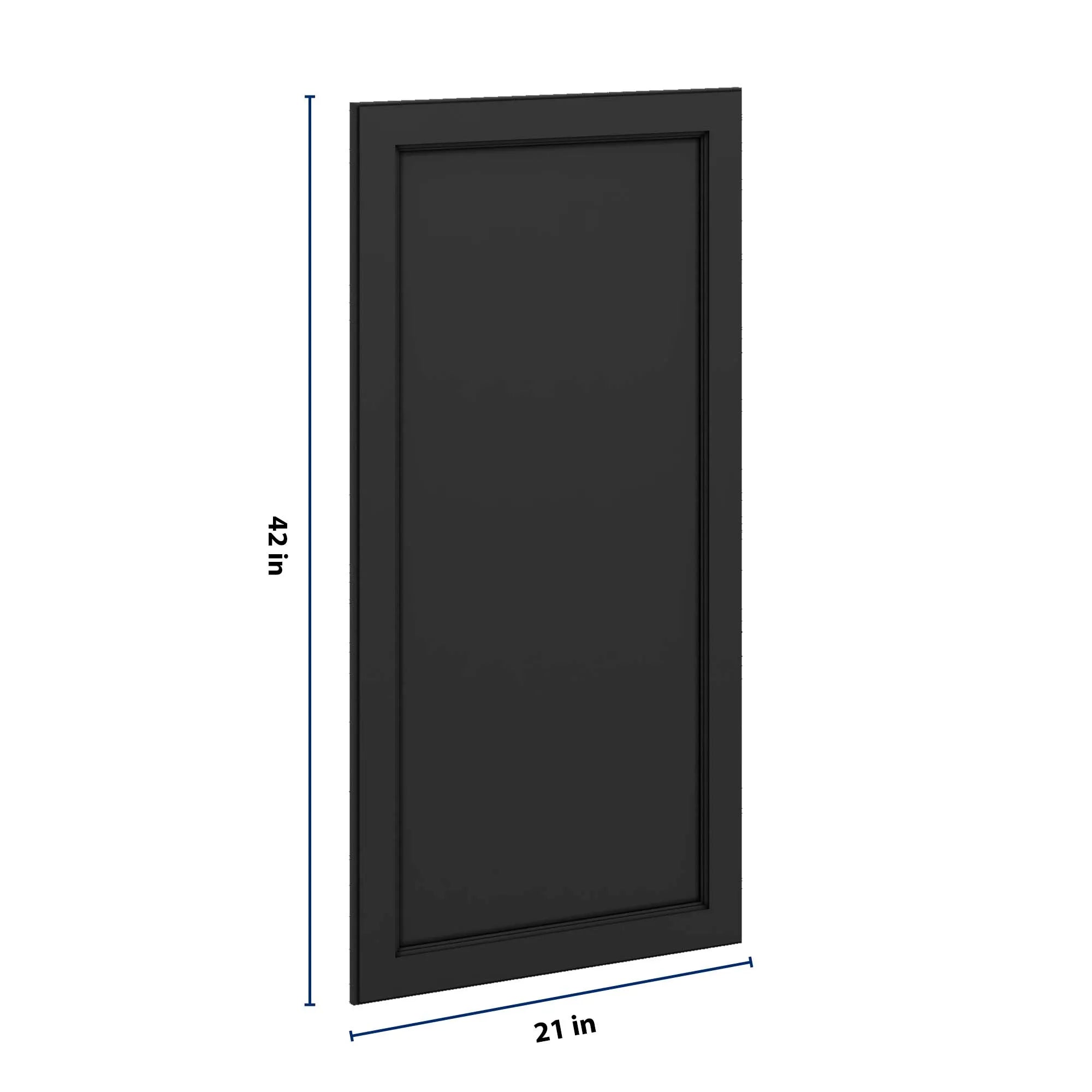 J&K Charcoal E2 Dummy Insert Door Panel 21" W x 42" H
