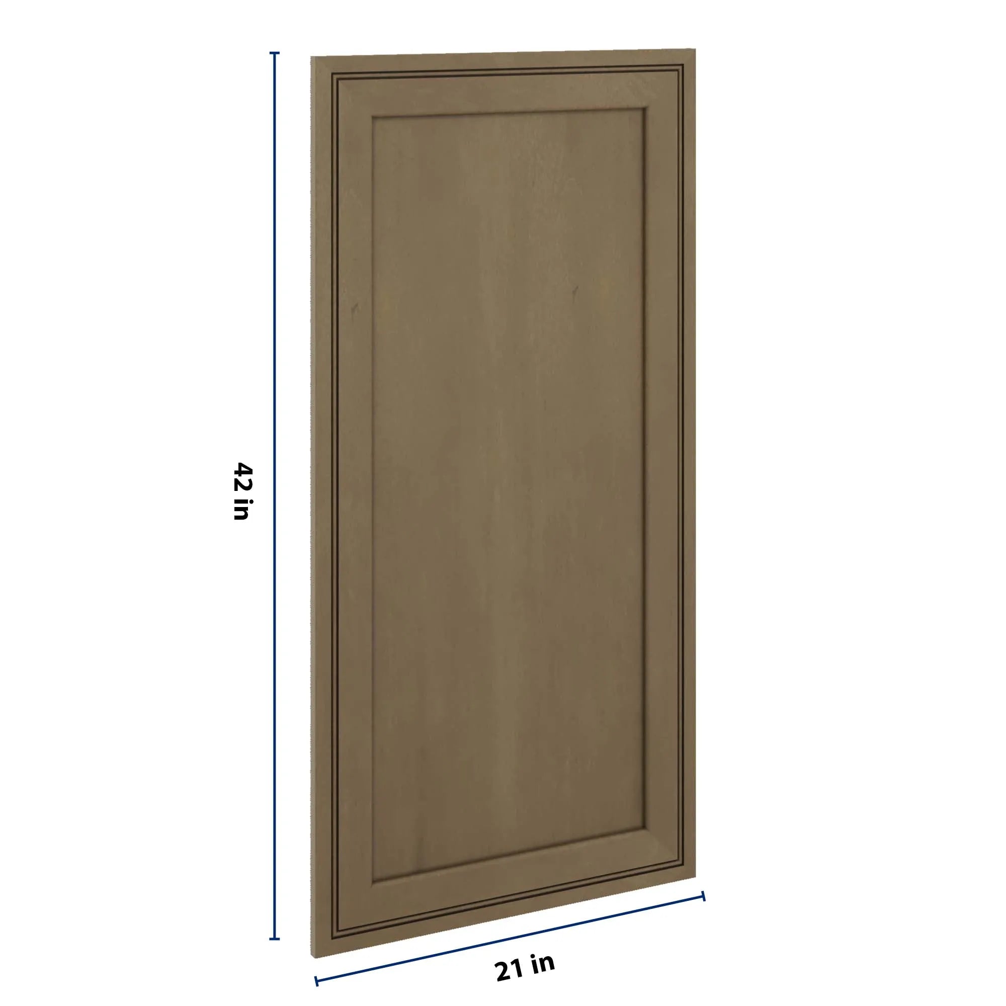 J&K Hazel H8 Dummy Insert Door Panel 21" W x 42" H