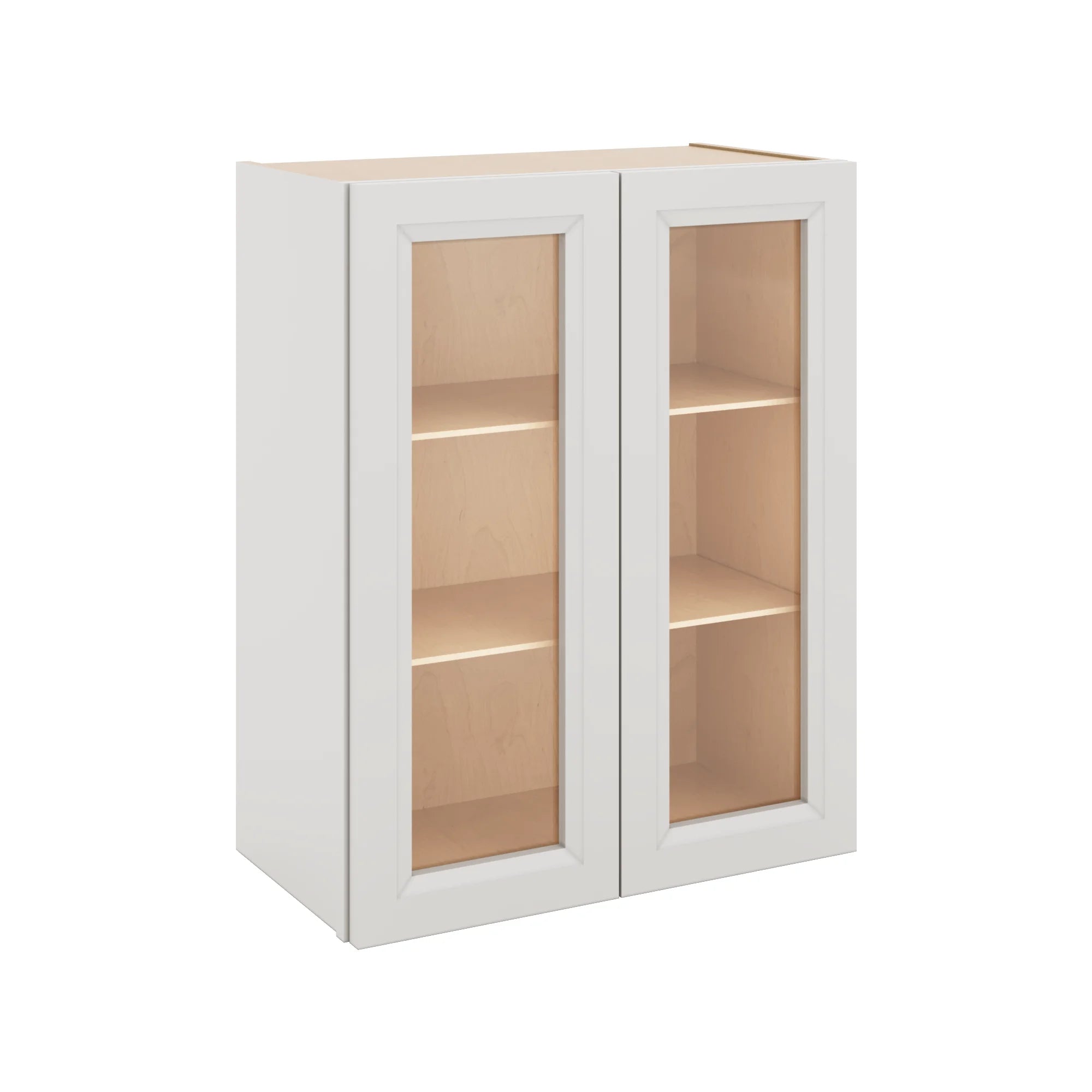 J&K Pure B5 Wall Glass Cabinet - 24" W x 30" H (No Glass Insert)