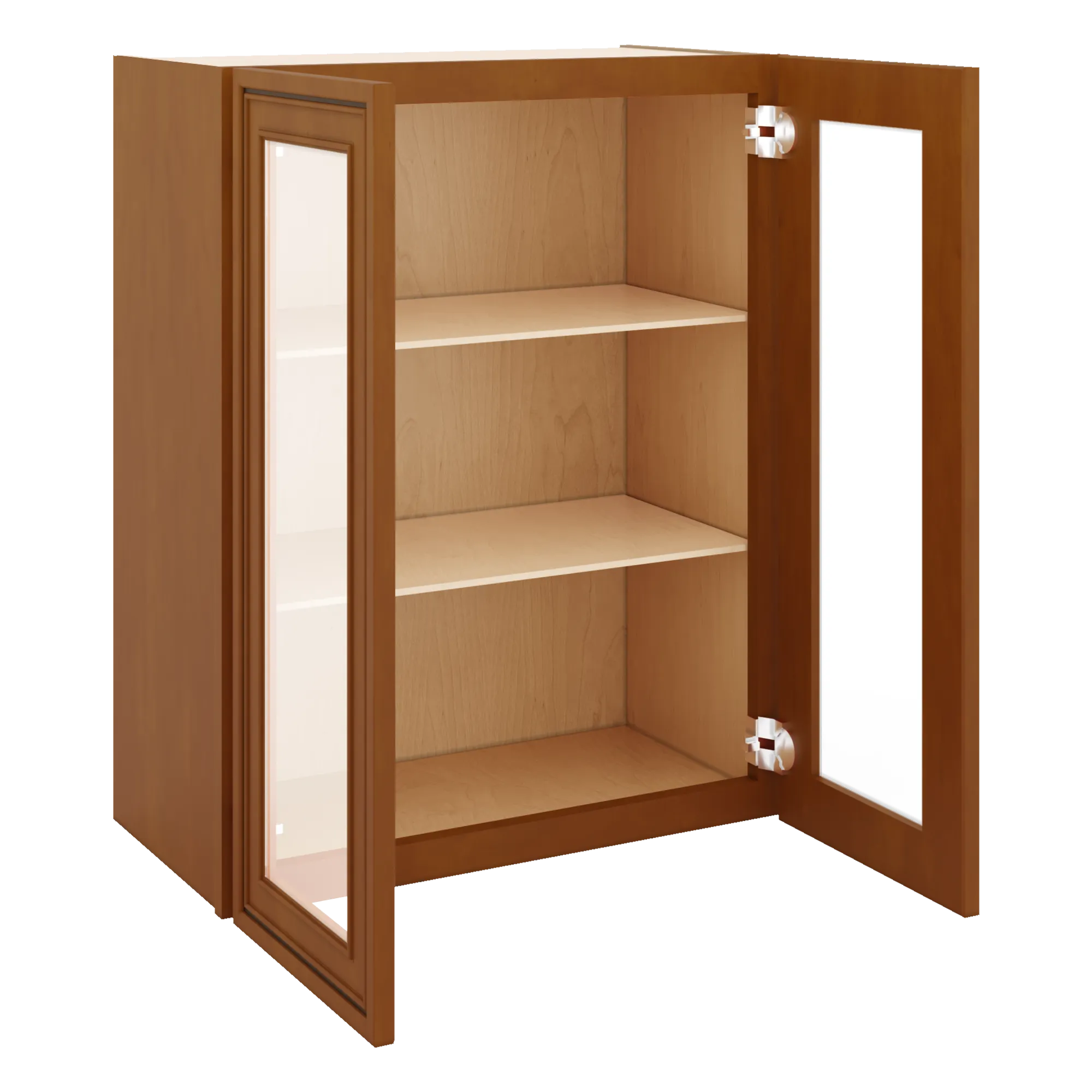 j k mocha glazed k10 wall glass cabinet 24 w x 30 h no glass insert