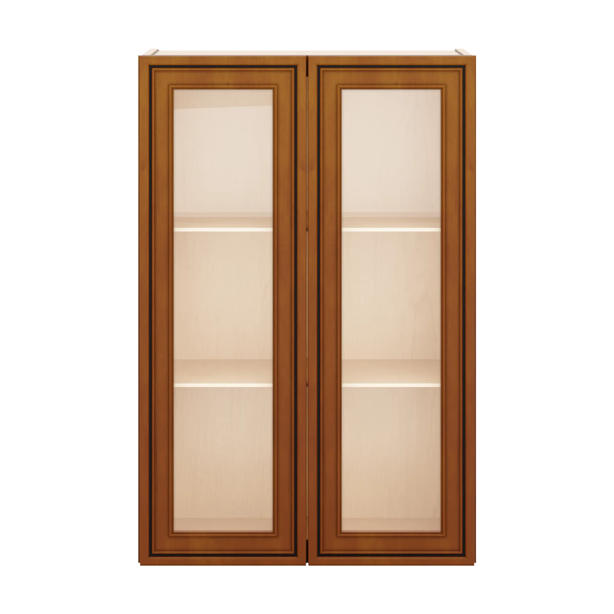 j k mocha glazed k10 wall glass cabinet 24 w x 36 h no glass insert