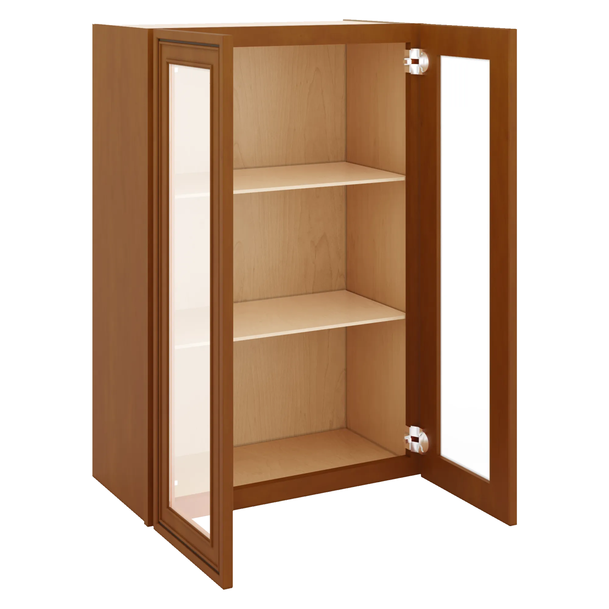 j k mocha glazed k10 wall glass cabinet 24 w x 36 h no glass insert