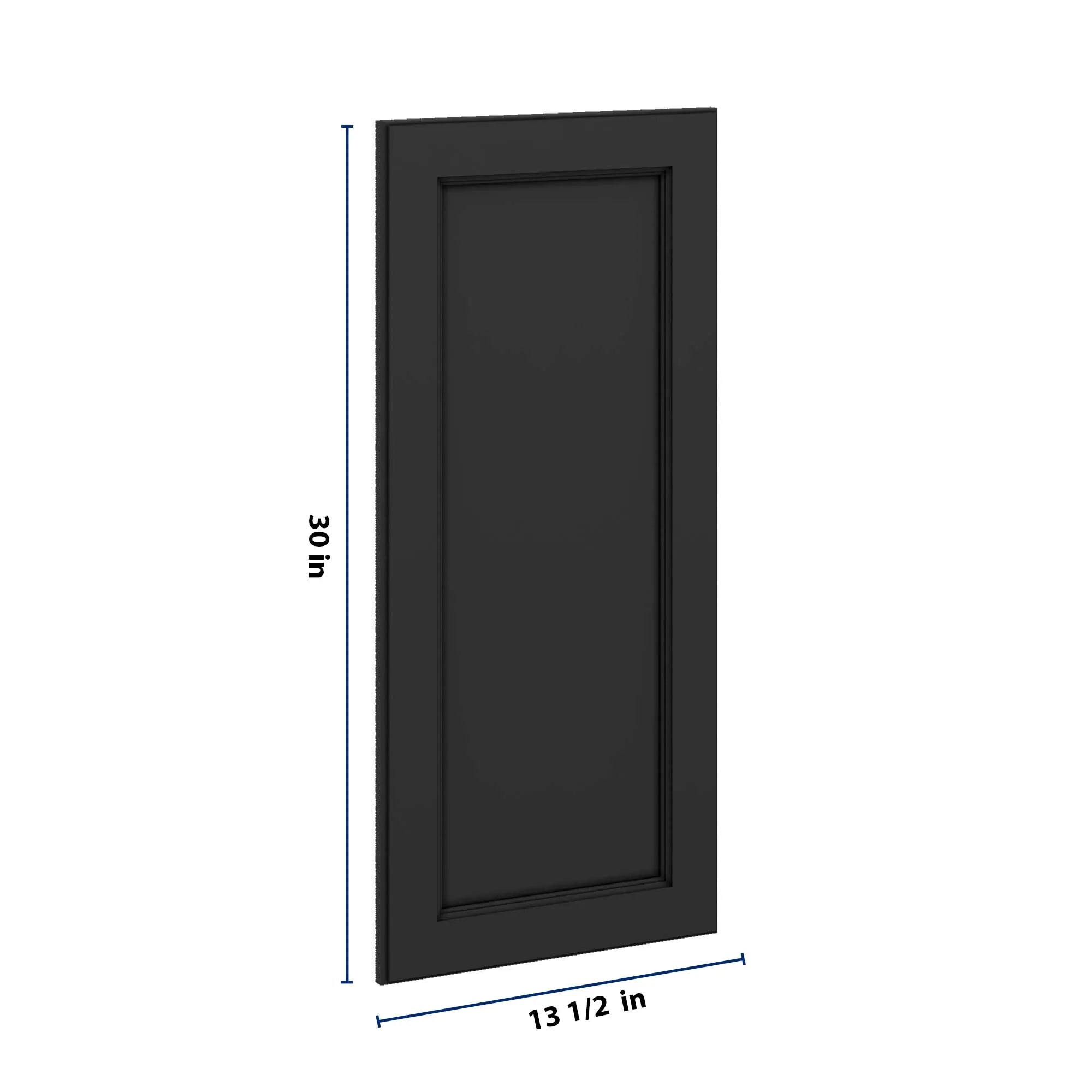 J&K Charcoal E2 Dummy Insert Door Panel 13 1/2" W x 30" H