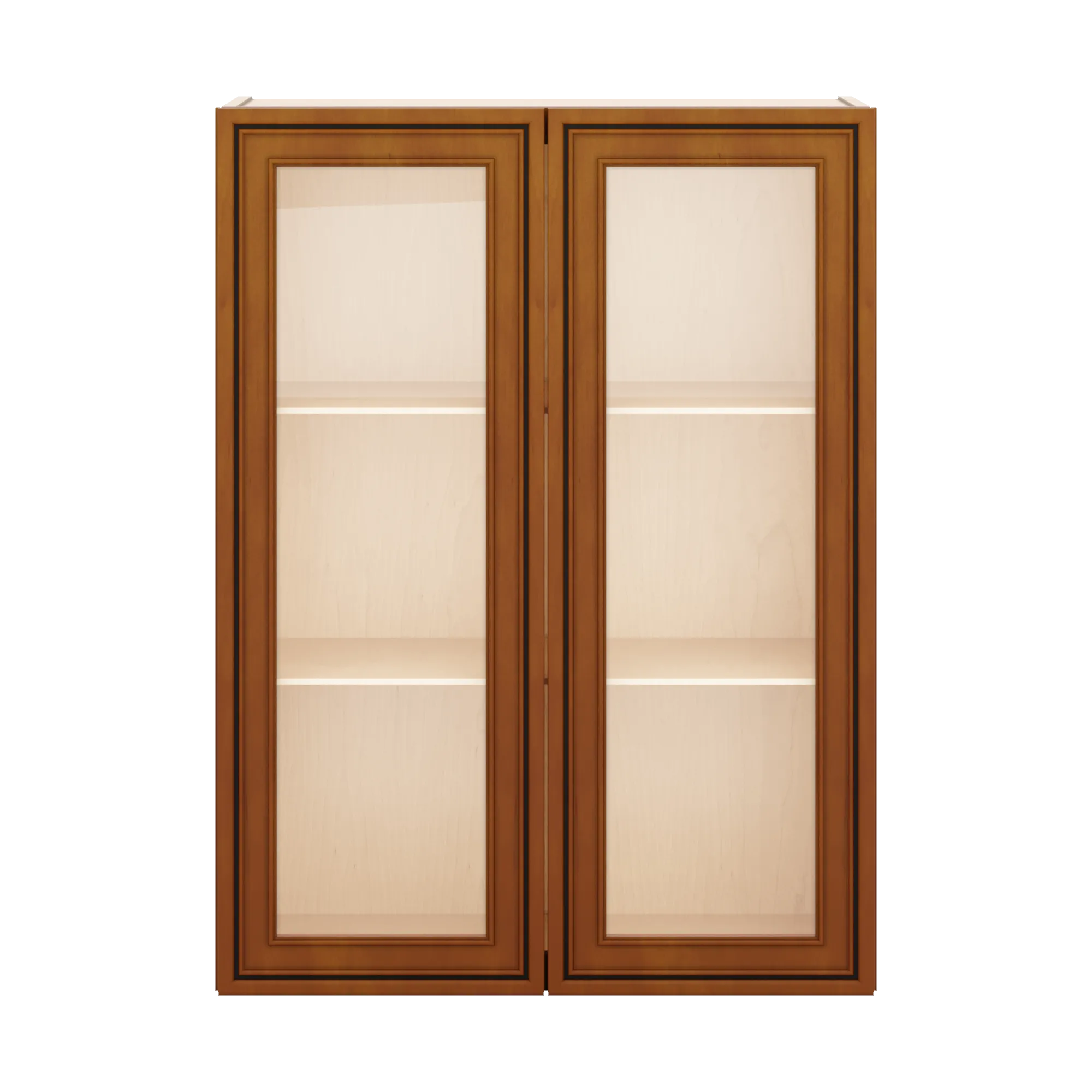 j k mocha glazed k10 wall glass cabinet 27 w x 36 h no glass insert