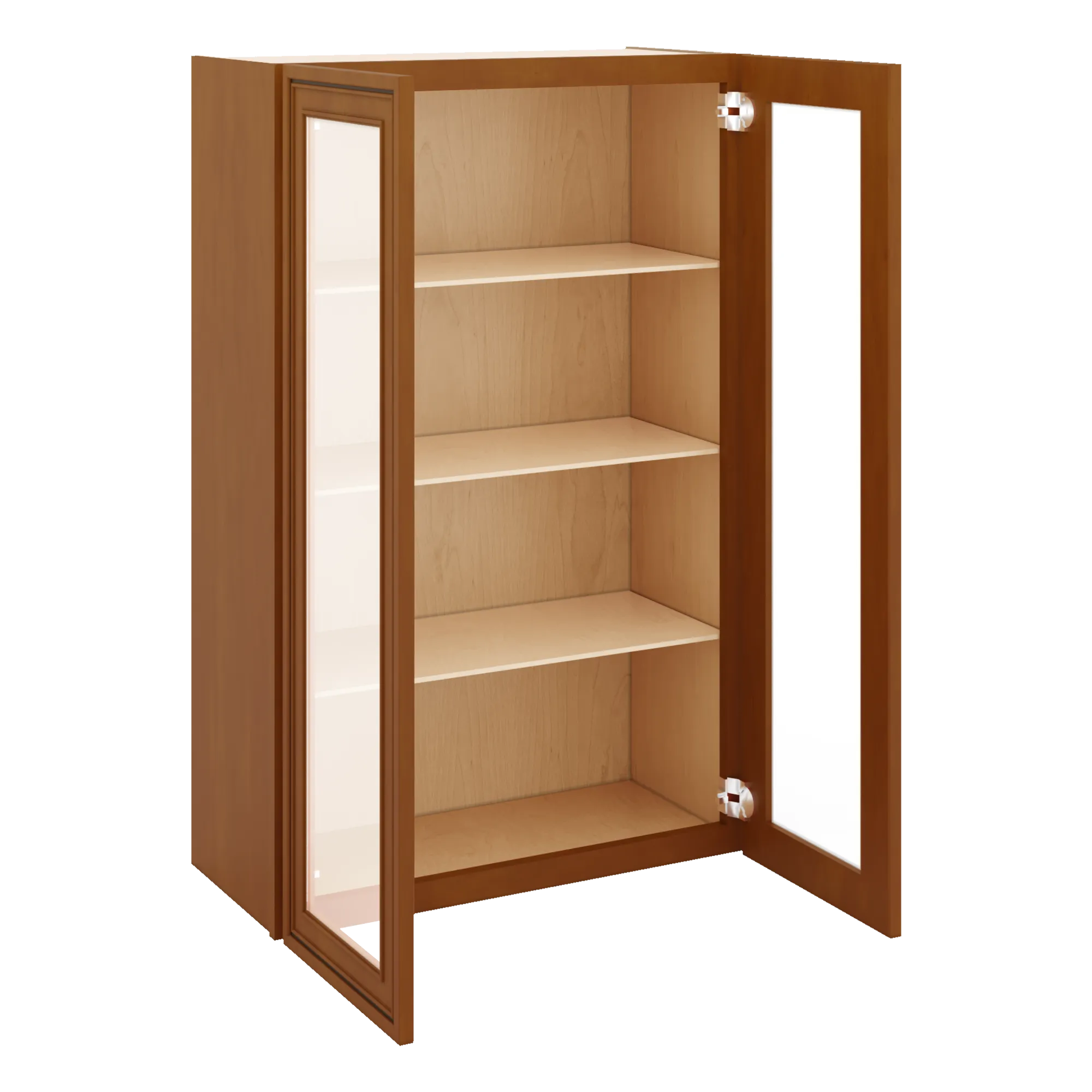 j k mocha glazed k10 wall glass cabinet 27 w x 42 h no glass insert