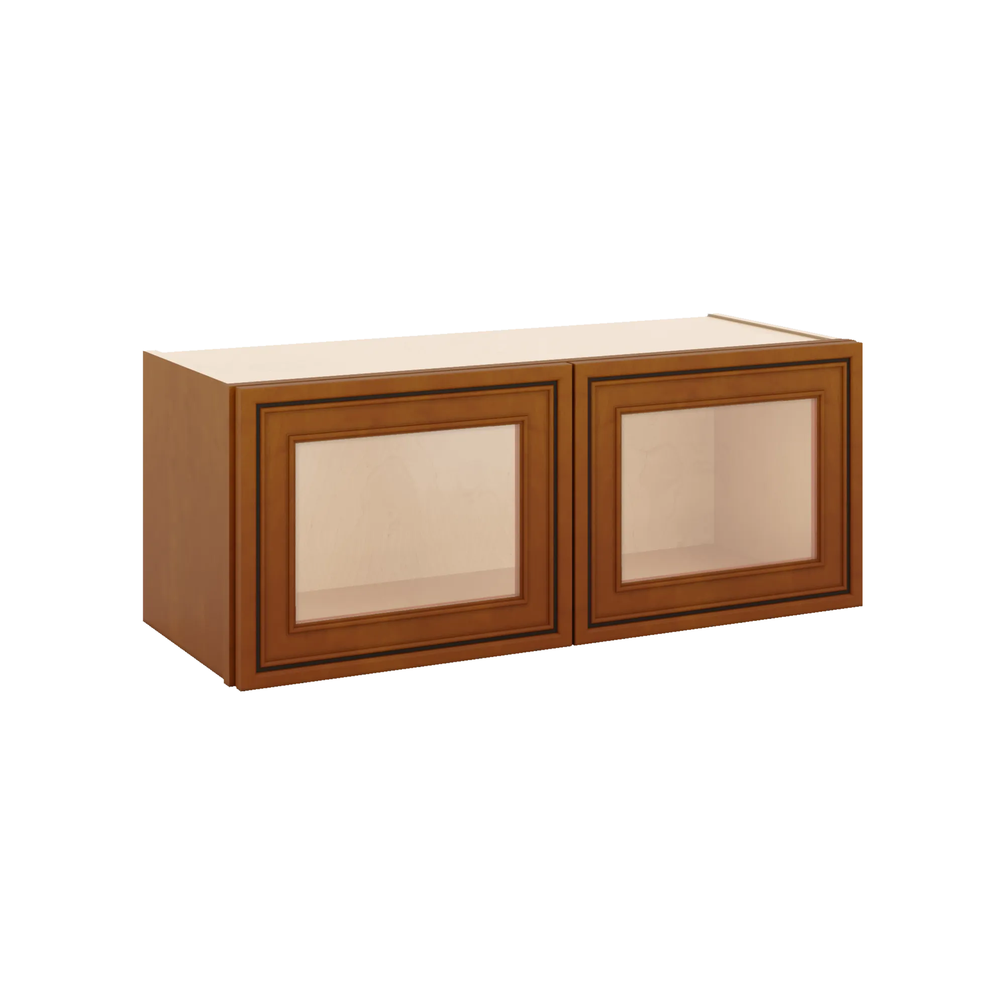 j-k-mocha-glazed-k10-wall-glass-cabinet-30-w-x-12-h-no-glass-insert