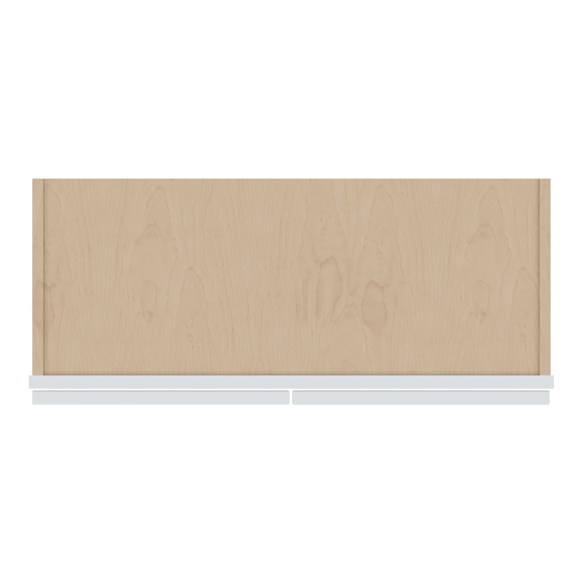 J&K White Shaker S8 Wall Glass Cabinet   30" W x 30" H (No Glass Insert)