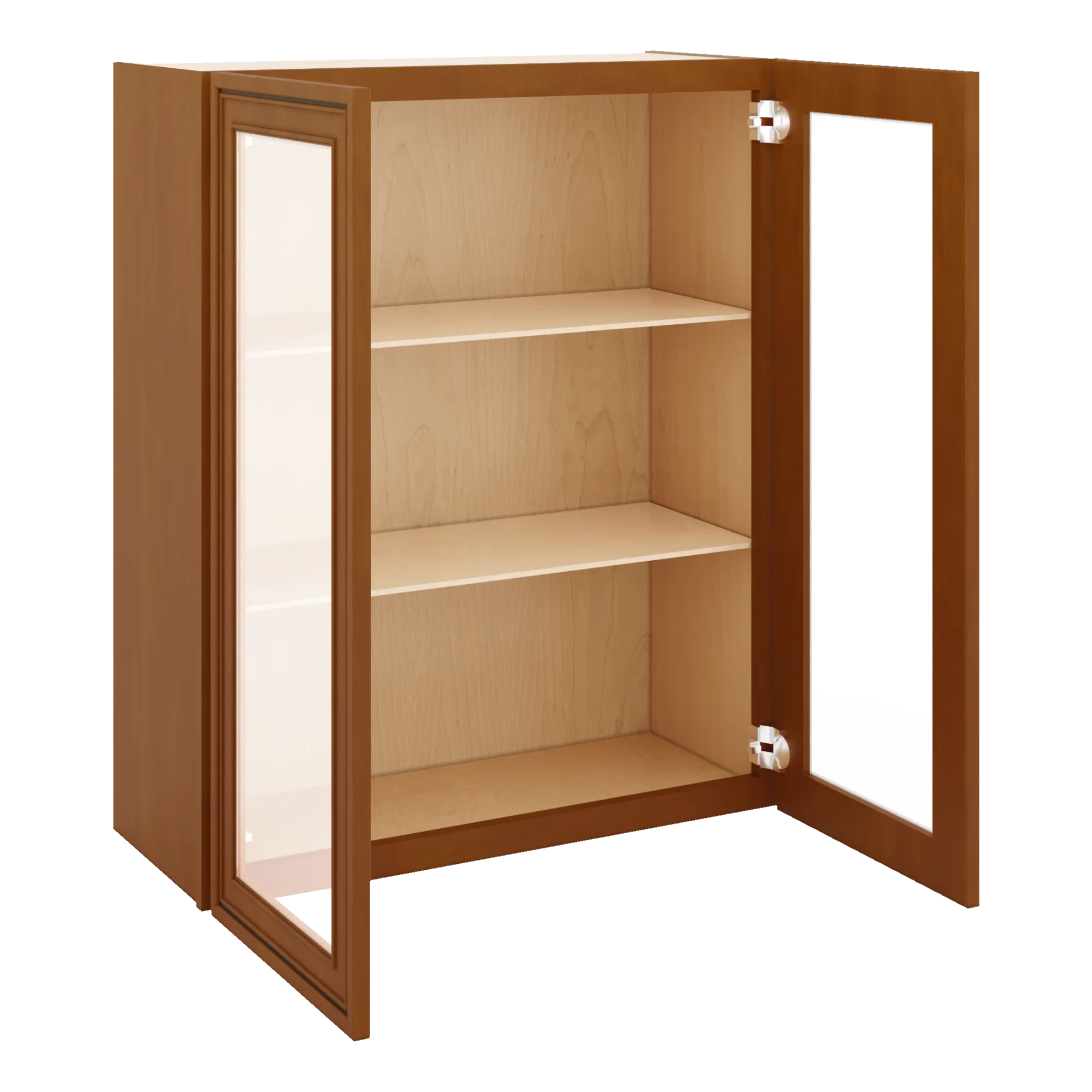 j k mocha glazed k10 wall glass cabinet 30 w x 36 h no glass insert