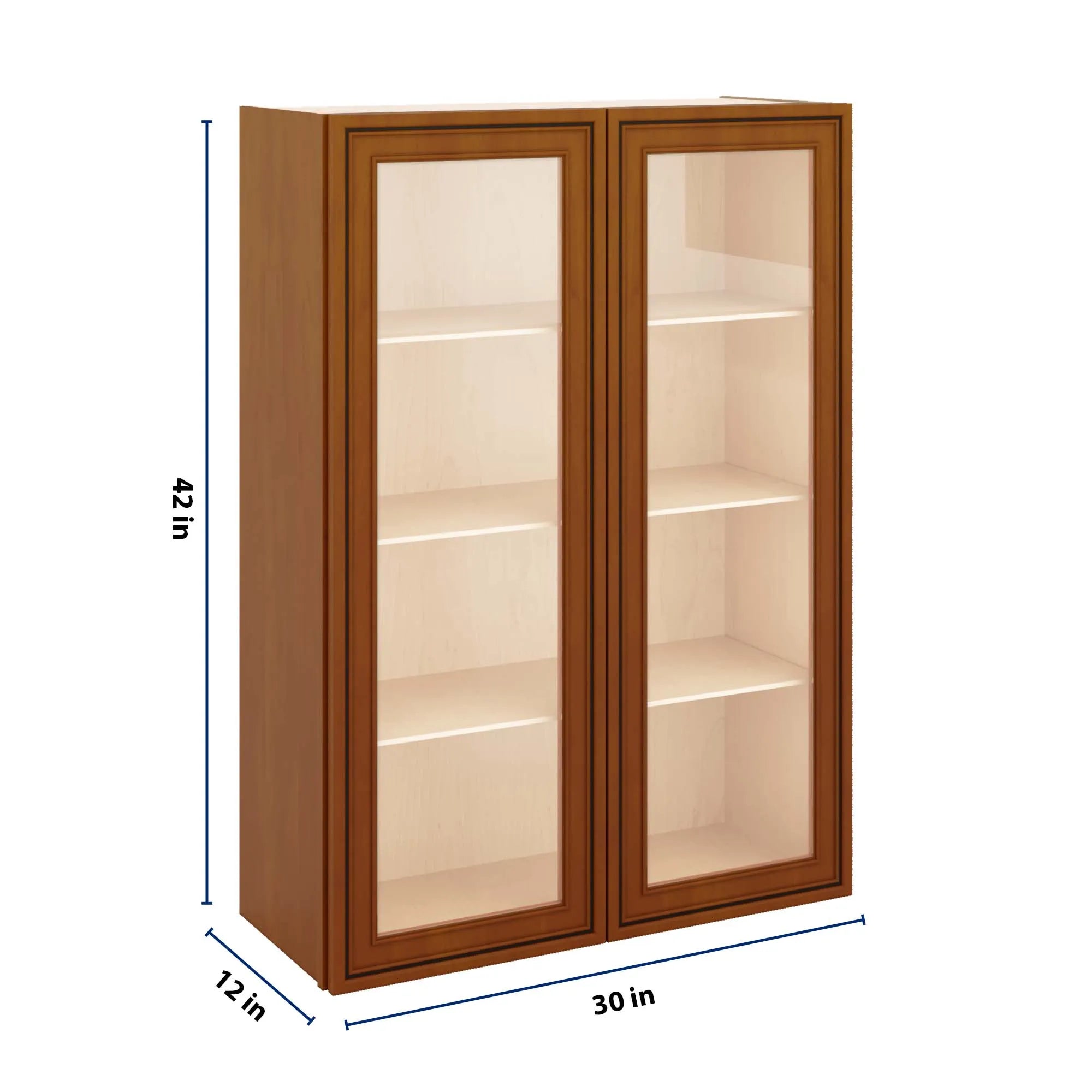 j-k-mocha-glazed-k10-wall-glass-cabinet-30-w-x-42-h-no-glass-insert