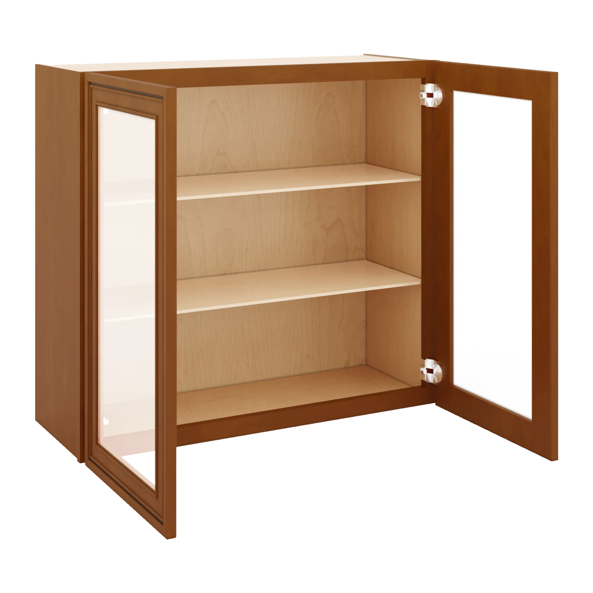 j k mocha glazed k10 wall glass cabinet 33 w x 30 h no glass insert