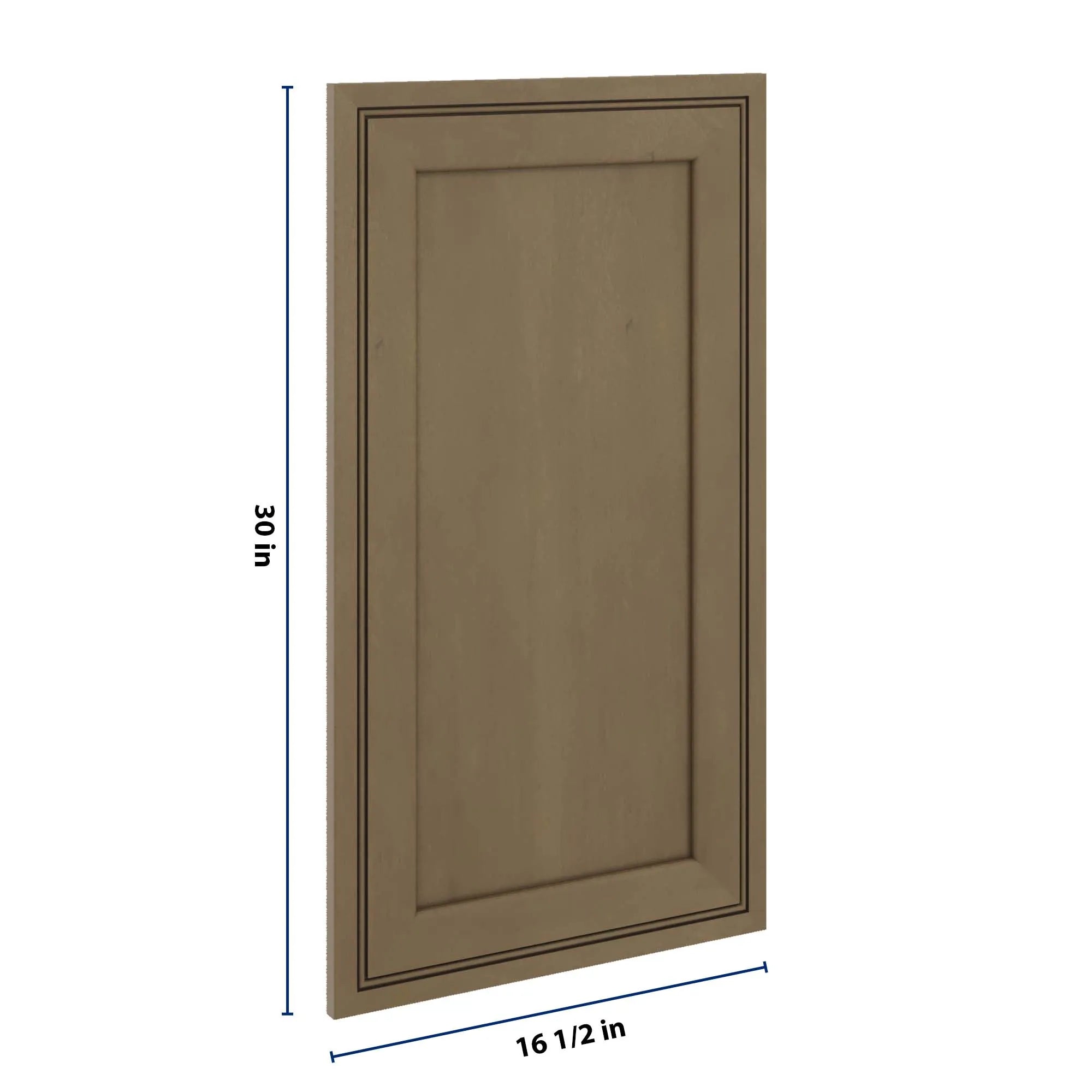 J&K Hazel H8 Dummy Insert Door Panel 16 1/2" W x 30" H