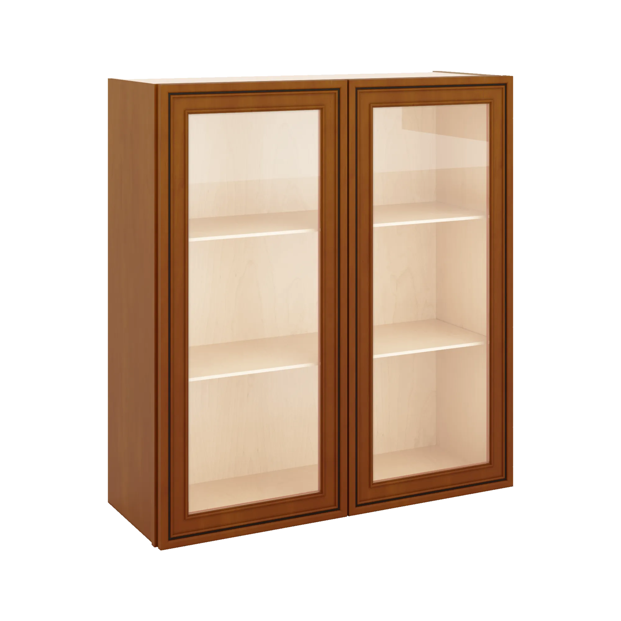 j-k-mocha-glazed-k10-wall-glass-cabinet-33-w-x-36-h-no-glass-insert