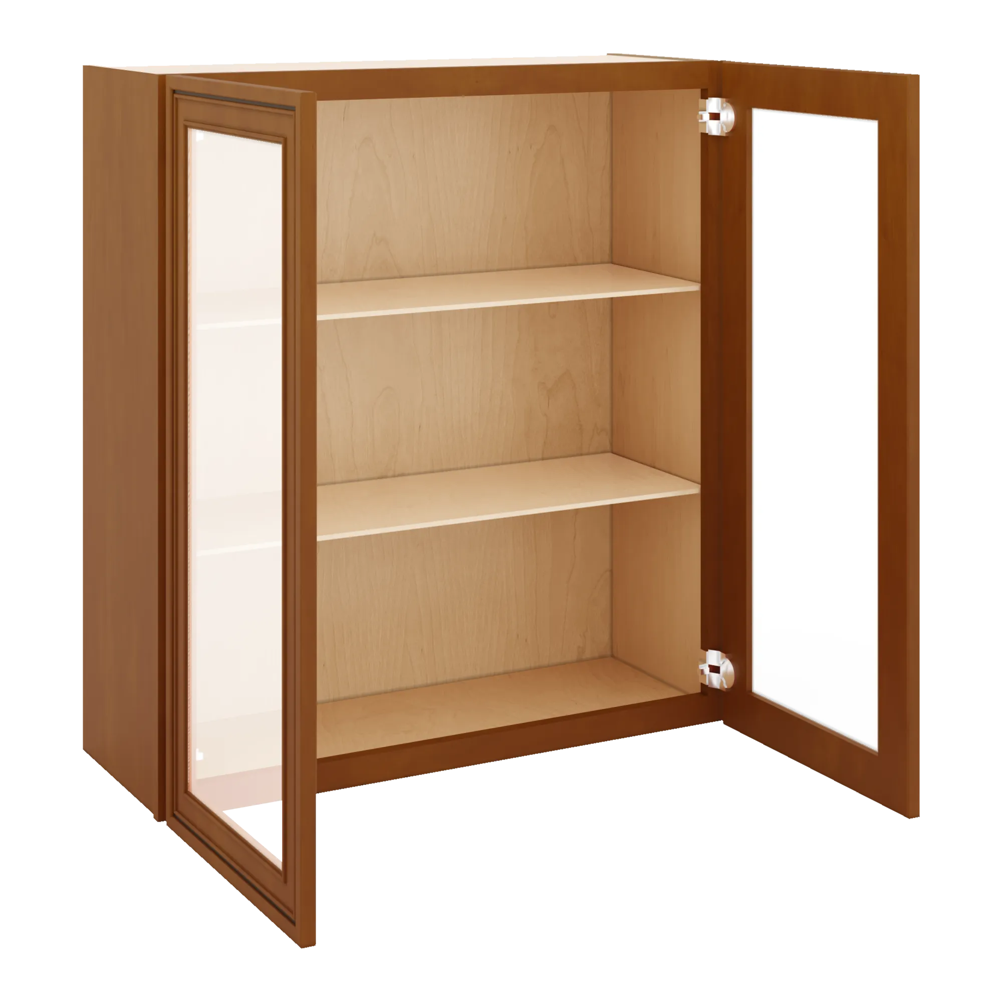 j k mocha glazed k10 wall glass cabinet 33 w x 36 h no glass insert