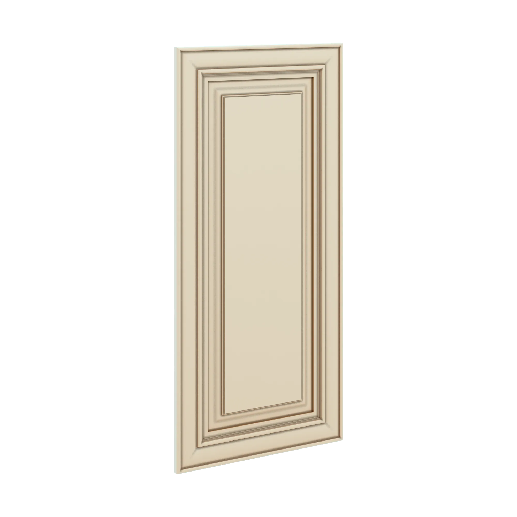 J&K Creme Glazed A7 Dummy Insert Door Panel 16 1/2" W x 36" H