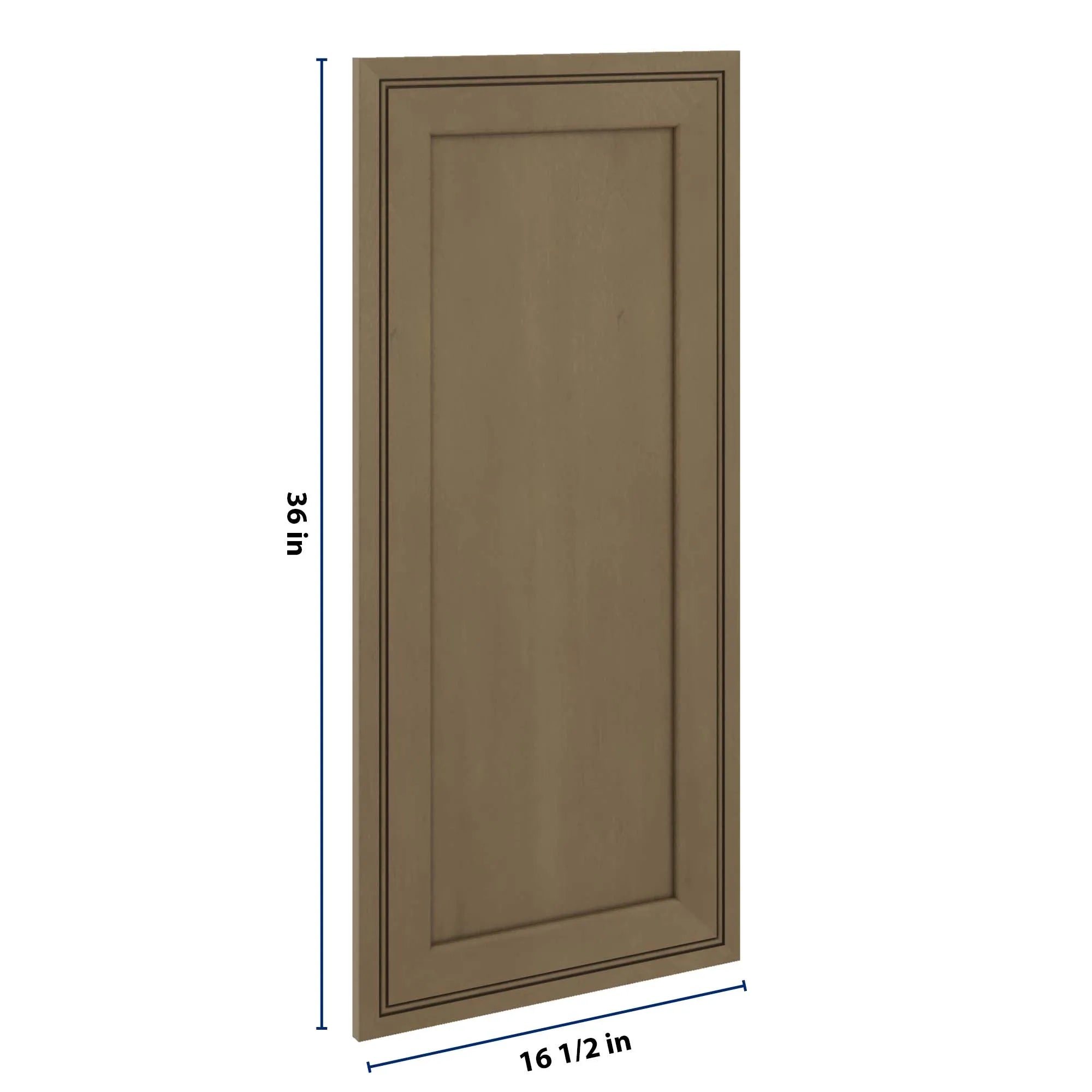 J&K Hazel H8 Dummy Insert Door Panel 16 1/2" W x 36" H