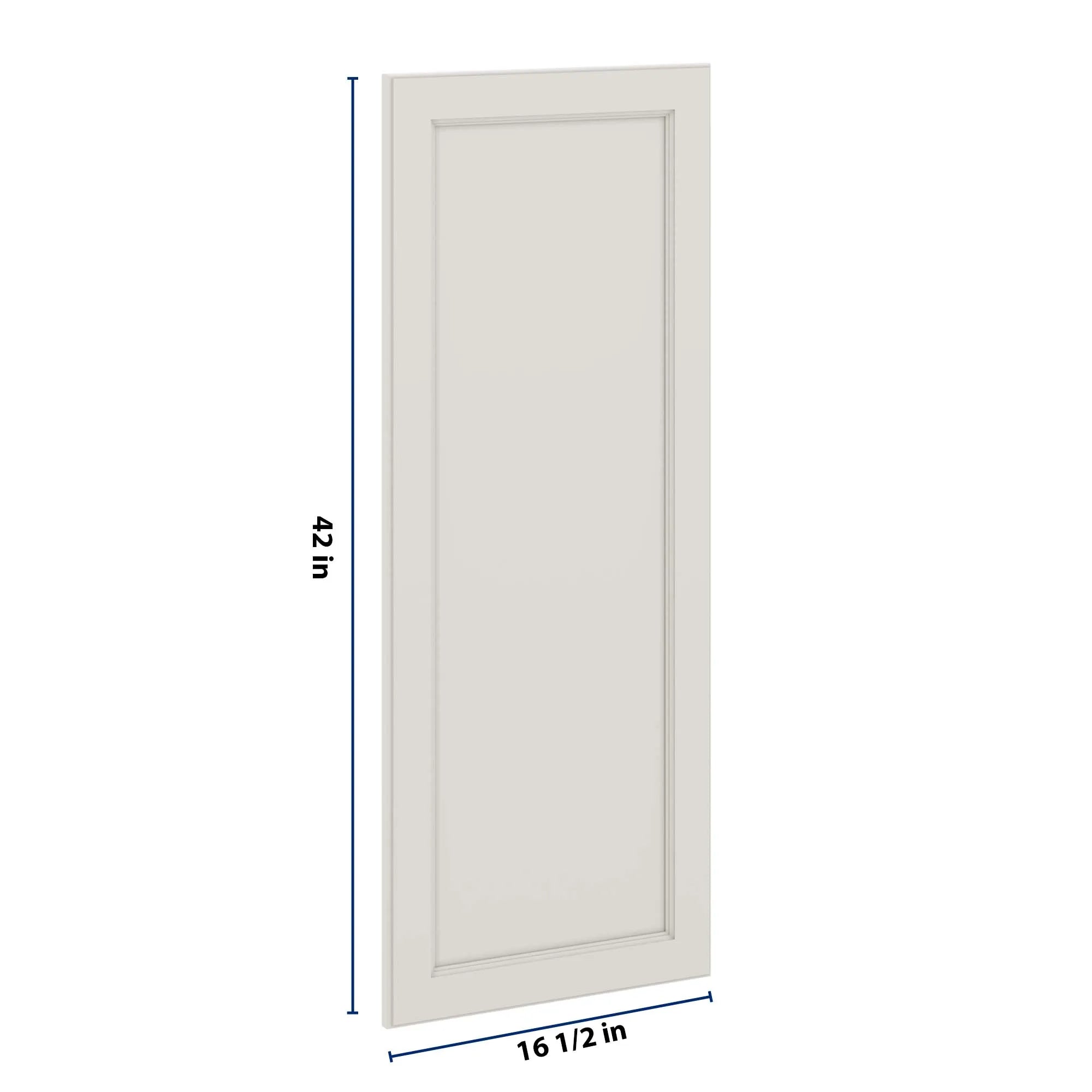 J&K Dove E1 Dummy Insert Door Panel 16 1/2" W x 42" H