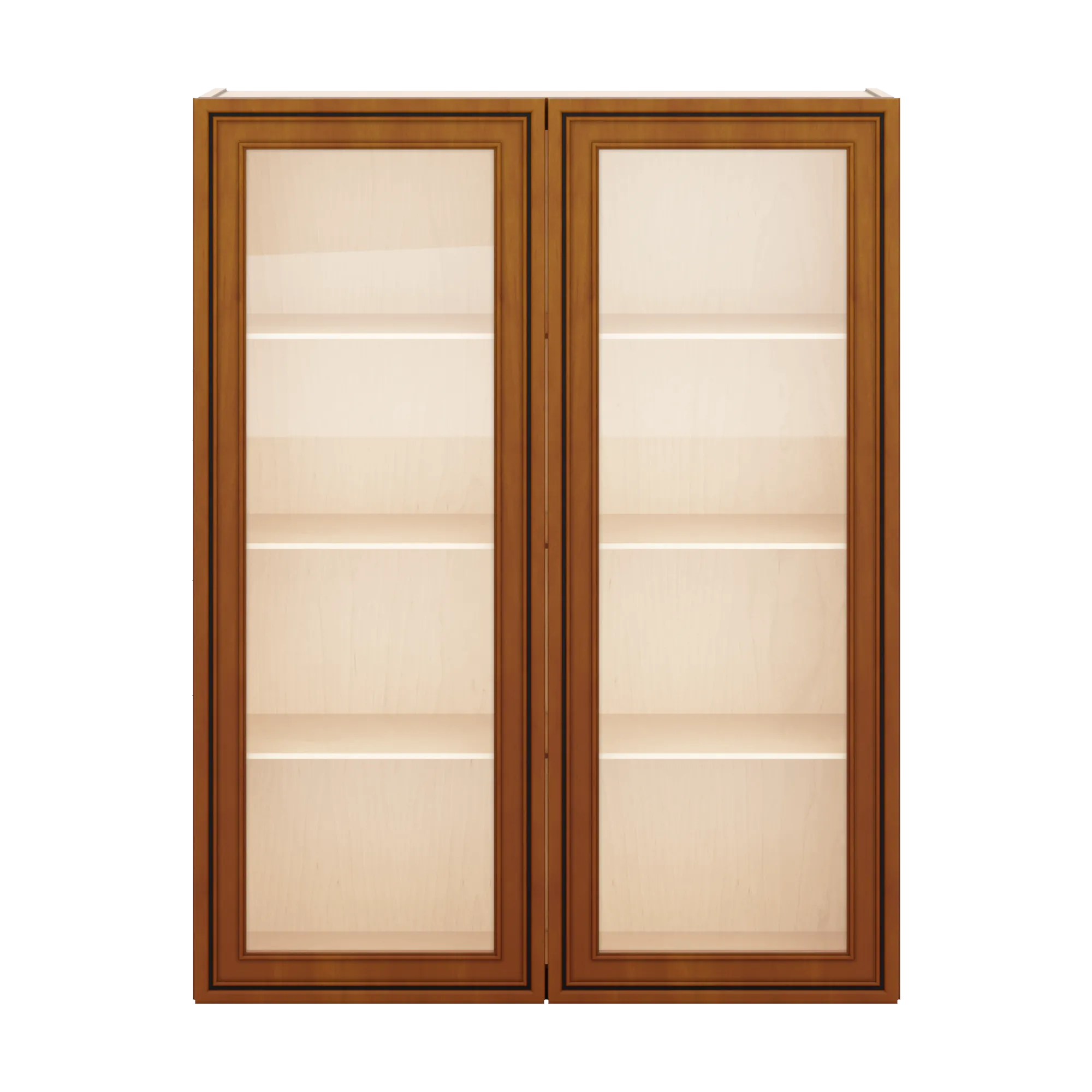 j k mocha glazed k10 wall glass cabinet 33 w x 42 h no glass insert