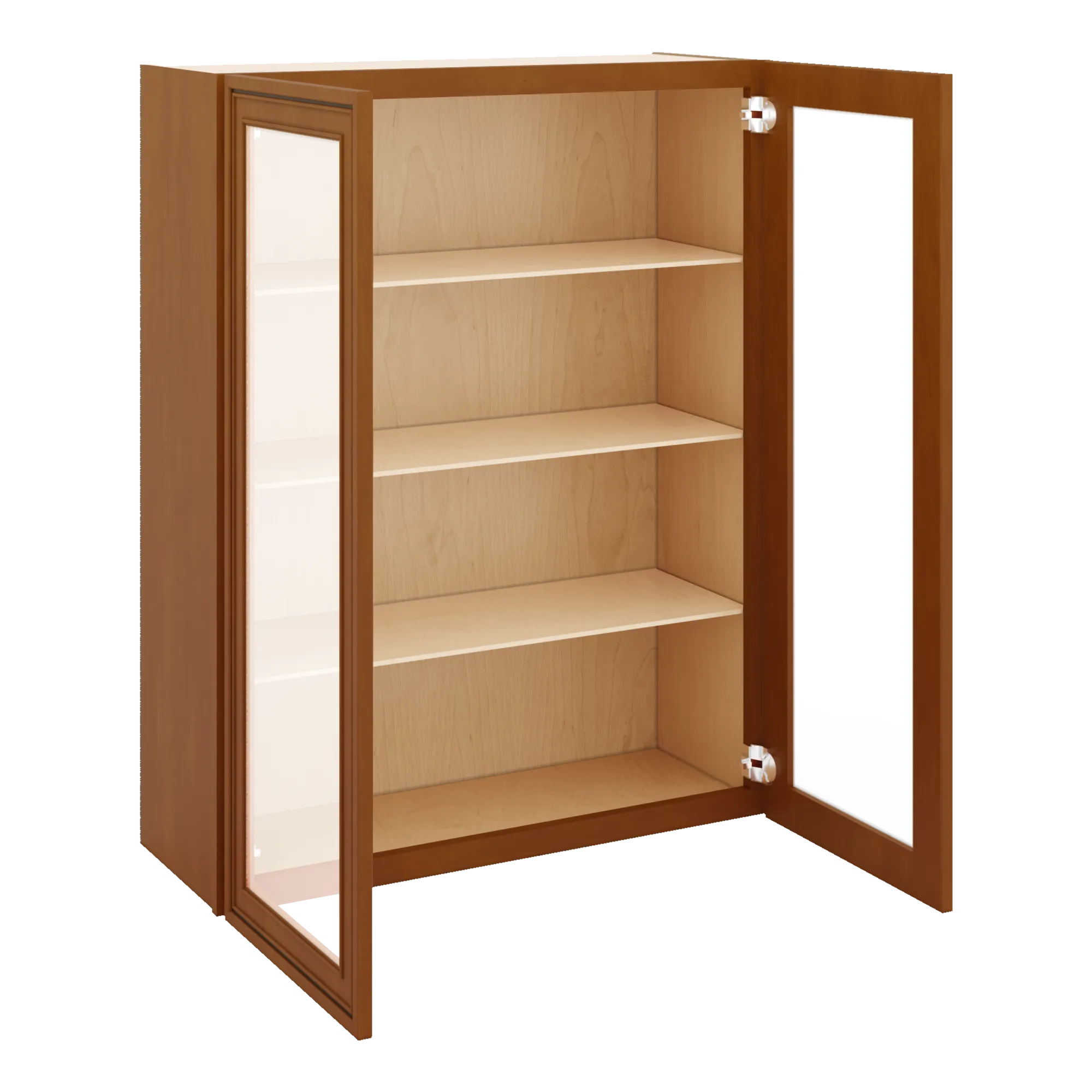 j k mocha glazed k10 wall glass cabinet 33 w x 42 h no glass insert