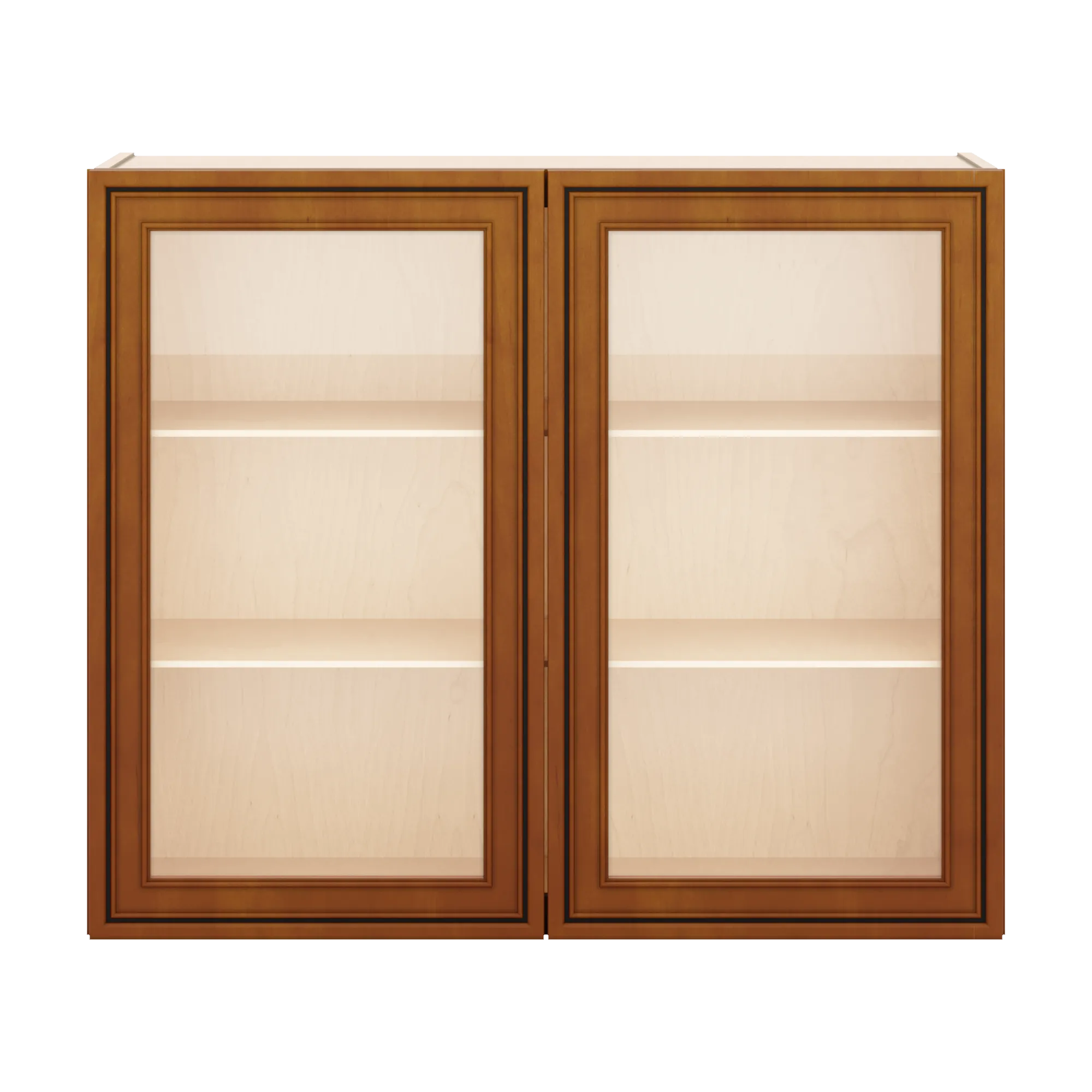 j k mocha glazed k10 wall glass cabinet 36 w x 30 h no glass insert