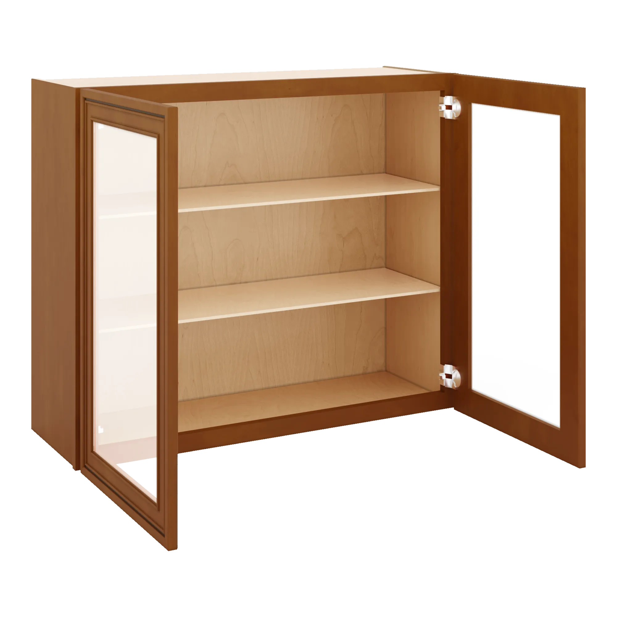 j k mocha glazed k10 wall glass cabinet 36 w x 30 h no glass insert