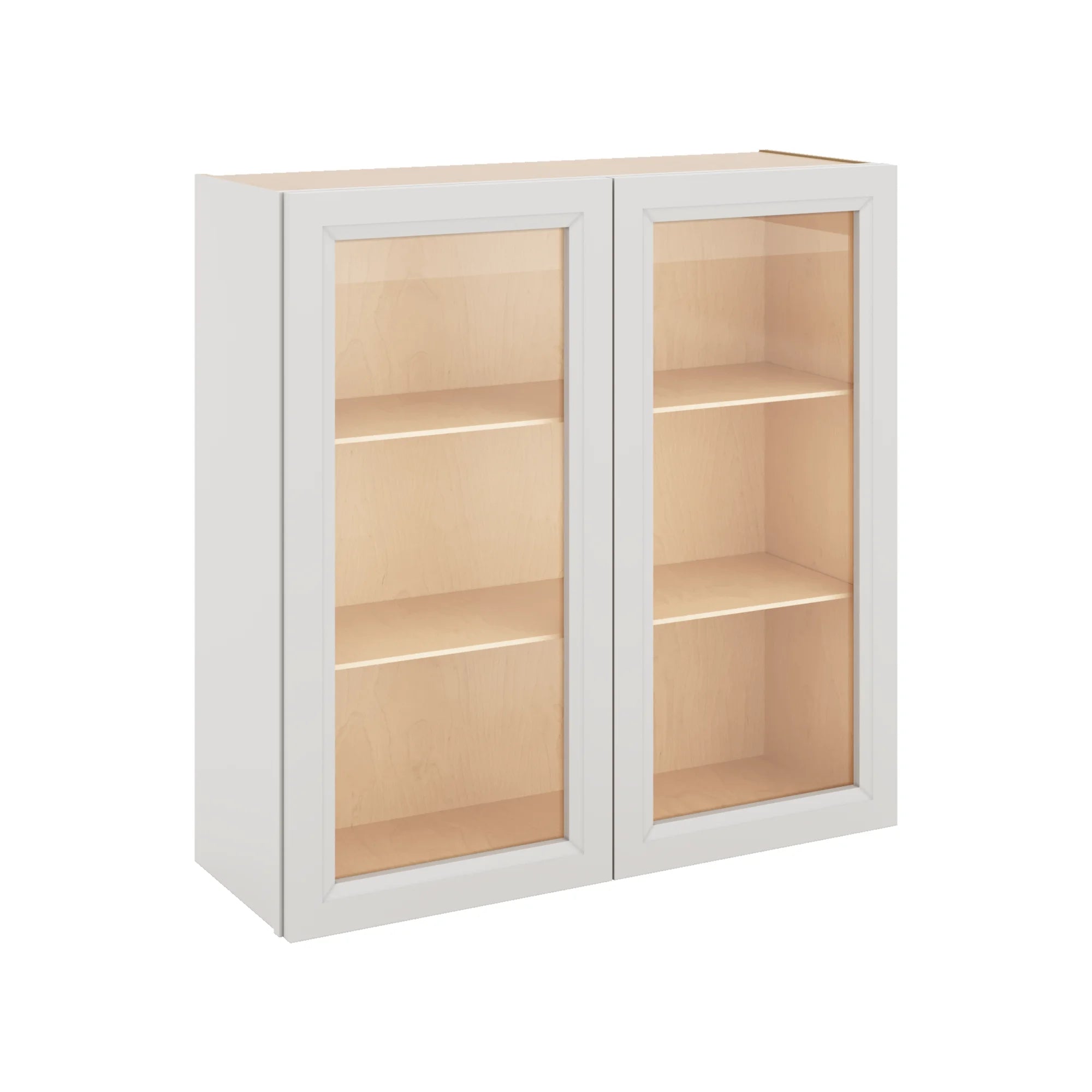 J&K Pure B5 Wall Glass Cabinet - 36" W x 36" H (No Glass Insert)