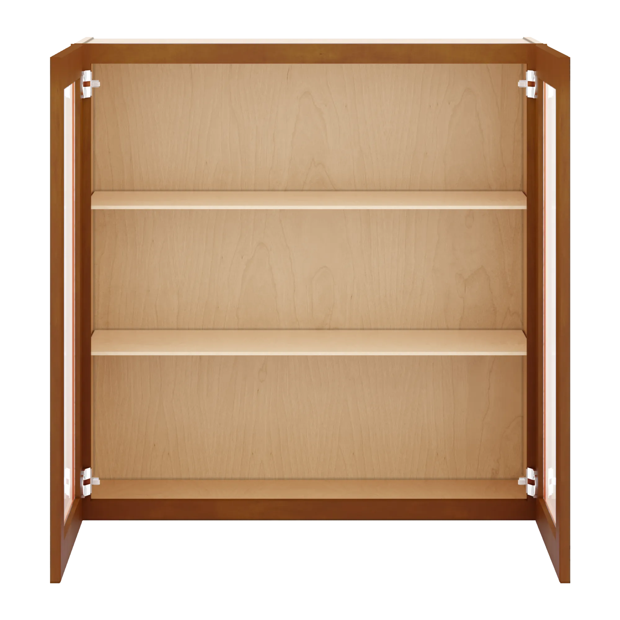 j k mocha glazed k10 wall glass cabinet 36 w x 36 h no glass insert