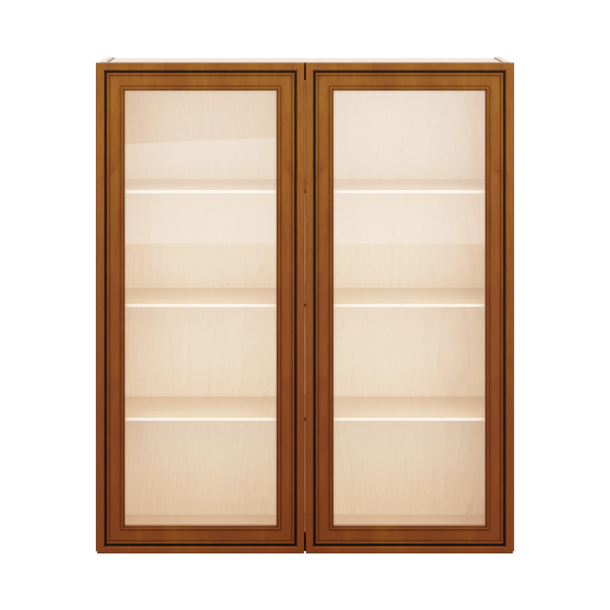 j k mocha glazed k10 wall glass cabinet 36 w x 42 h no glass insert