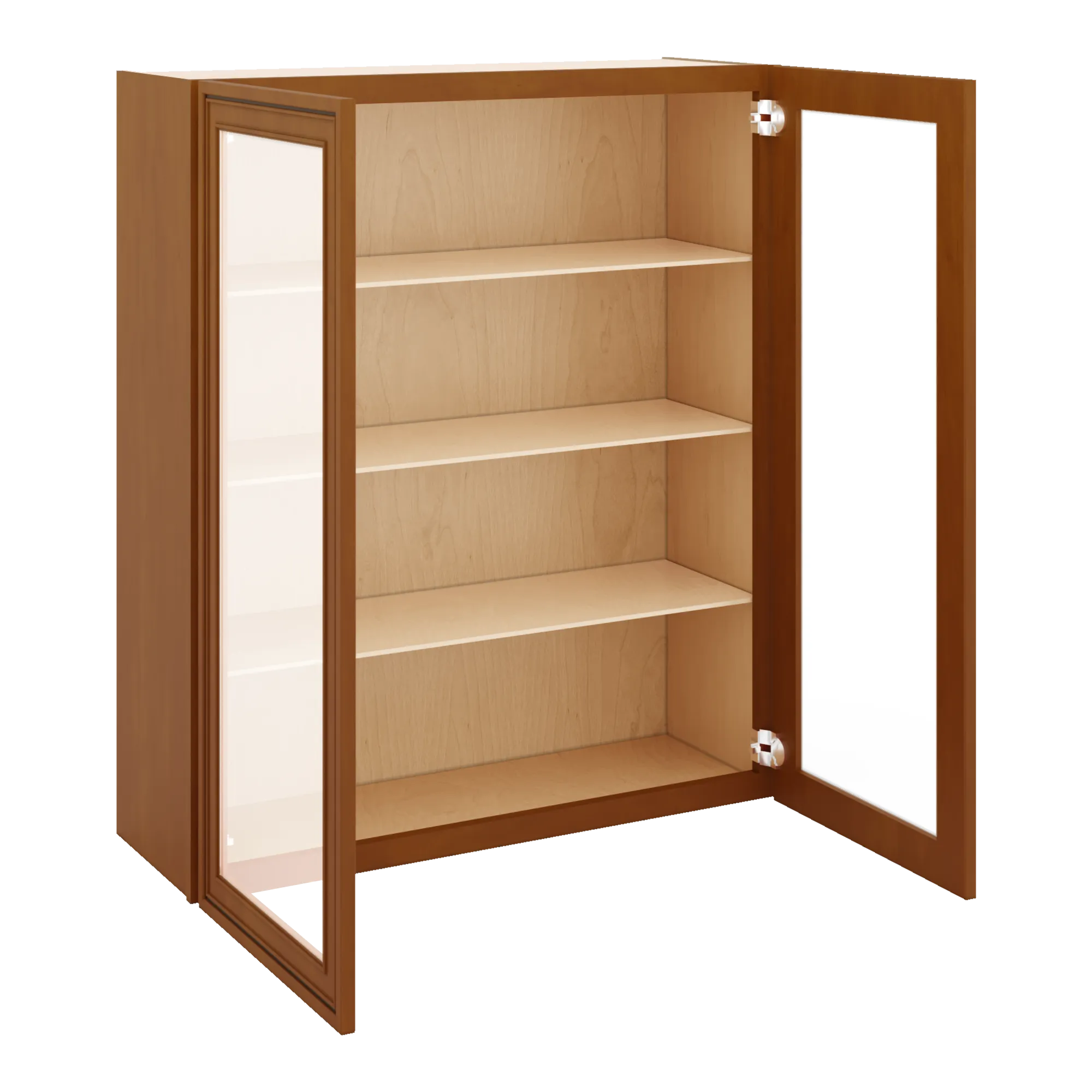 j k mocha glazed k10 wall glass cabinet 36 w x 42 h no glass insert