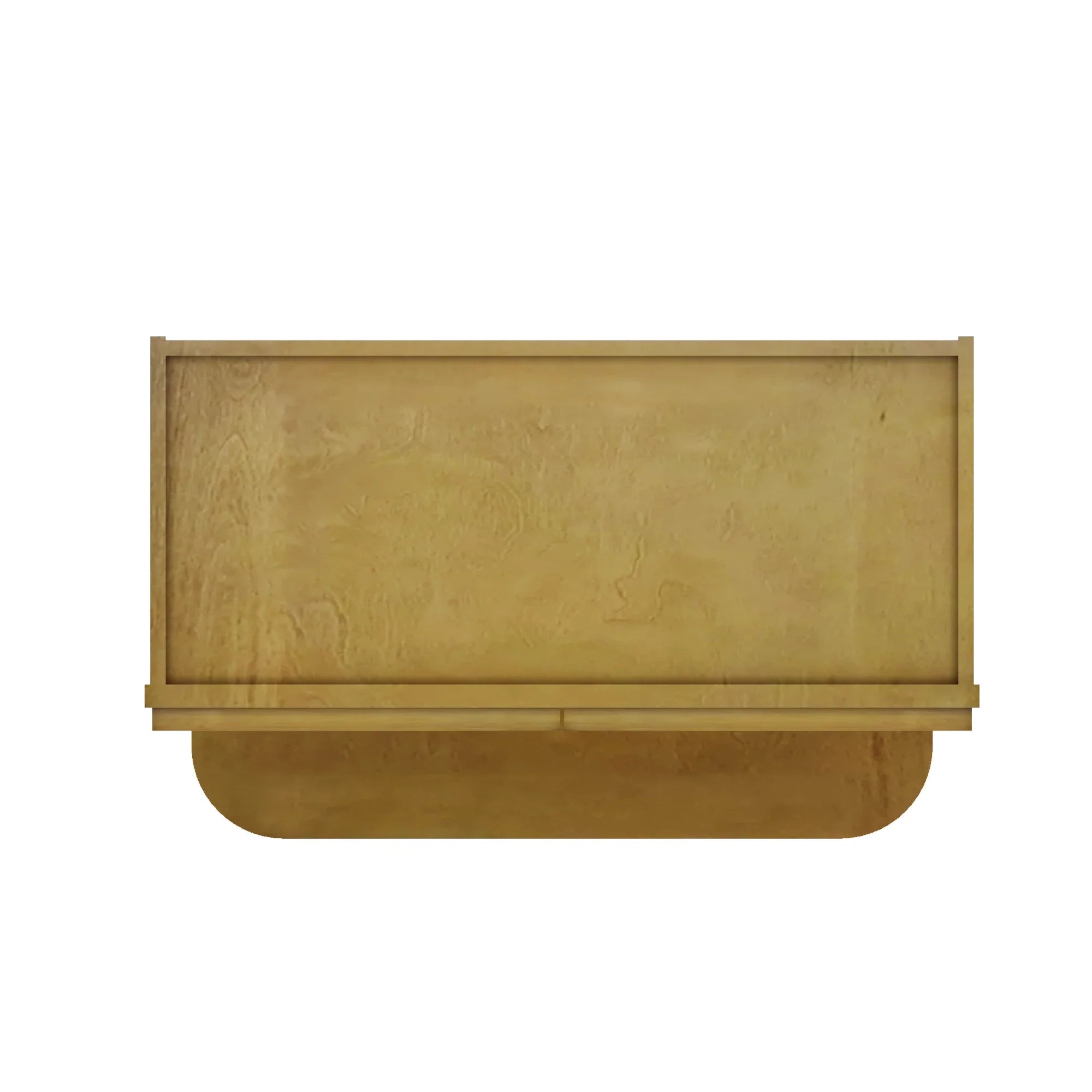 Modernform Cabinet Natural Shaker 27" W X 36" H X 12" D Microwave w/Bottom Shelf