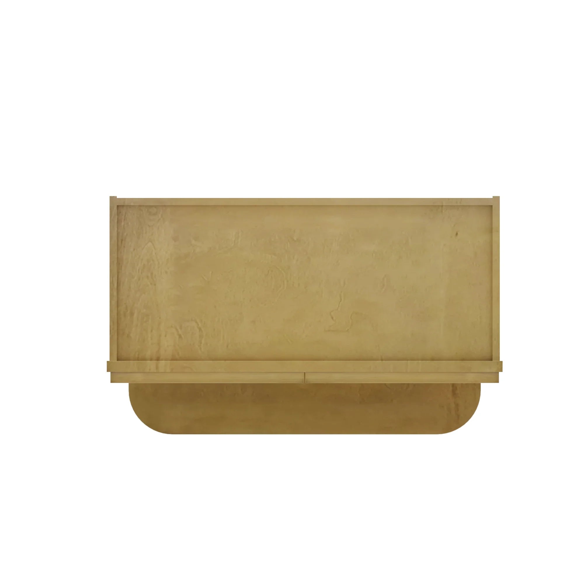 Modernform Cabinet Natural Shaker 27" W X 42" H X 12" D Microwave w/Bottom Shelf