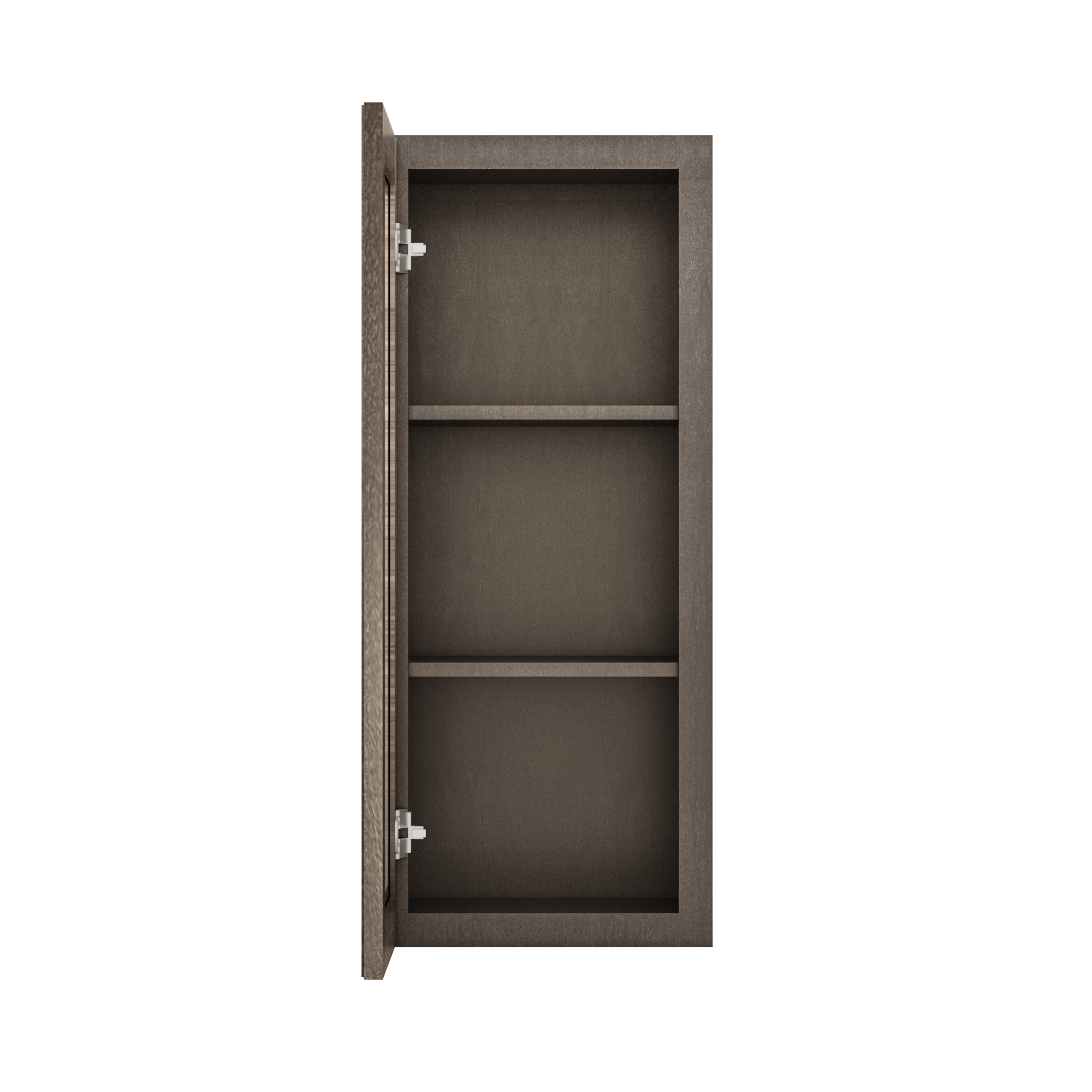 Mullion Door Wall Kitchen Cabinet WMD1536 Milan Slate 15 in. width 36 in. height 12 in. depth