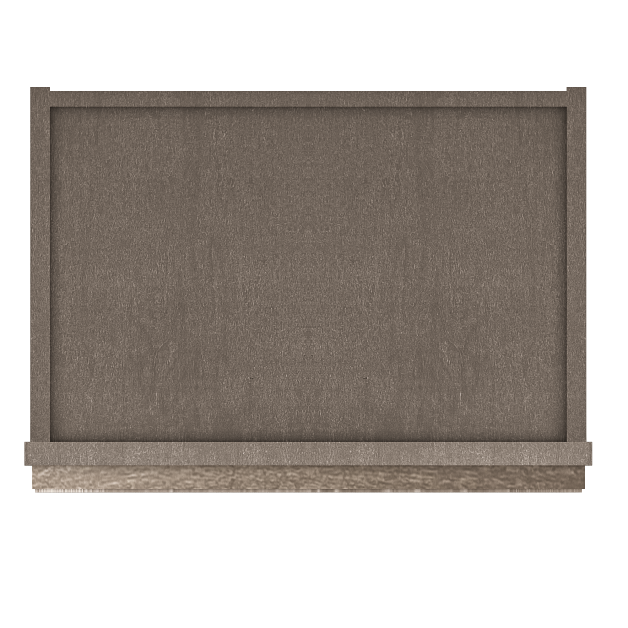 Mullion Door Wall Kitchen Cabinet WMD1830 Milan Slate 18 in. width 30 in. height 12 in. depth