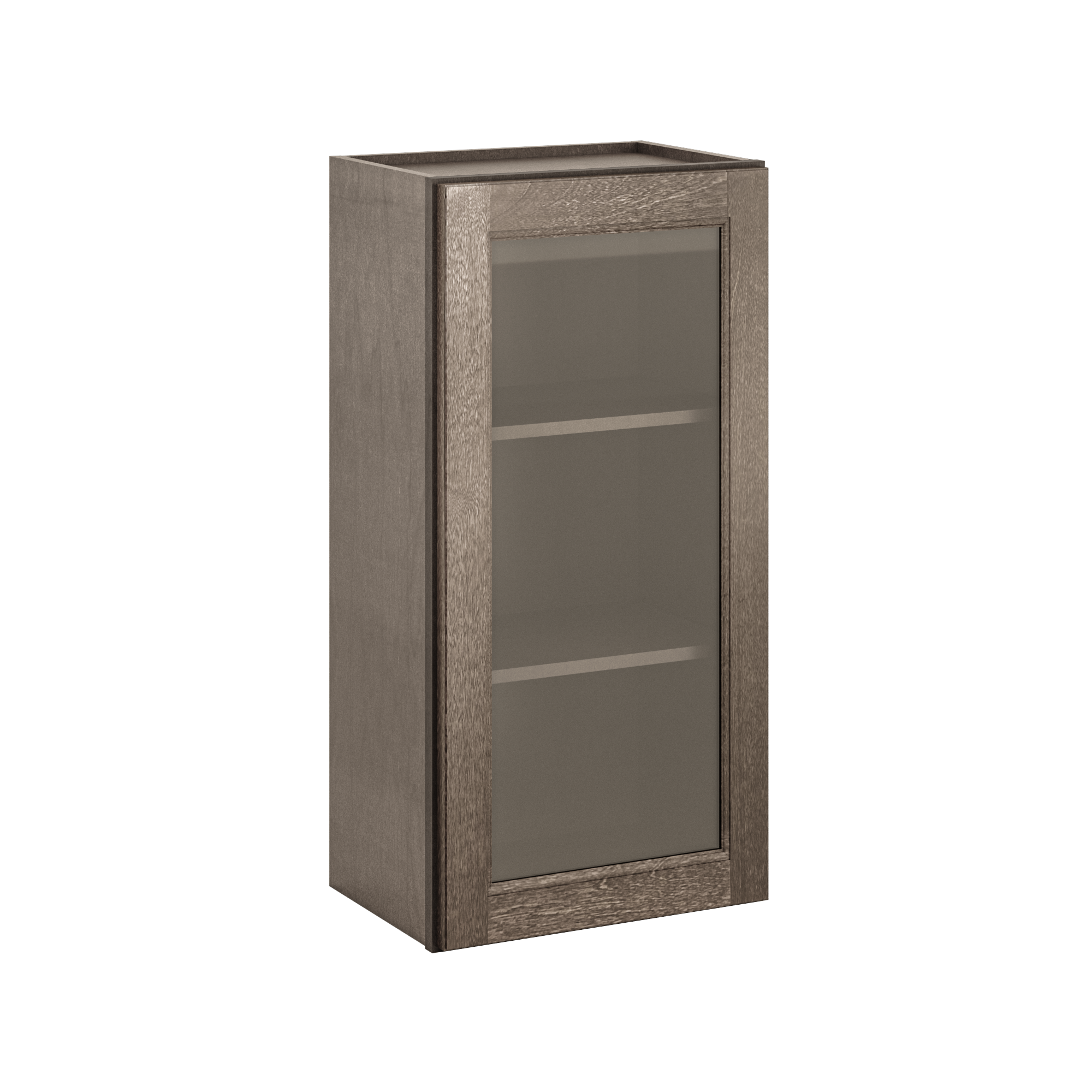 Mullion Door Wall Kitchen Cabinet WMD1836 Milan Slate 18 in. width 36 in. height 12 in. depth