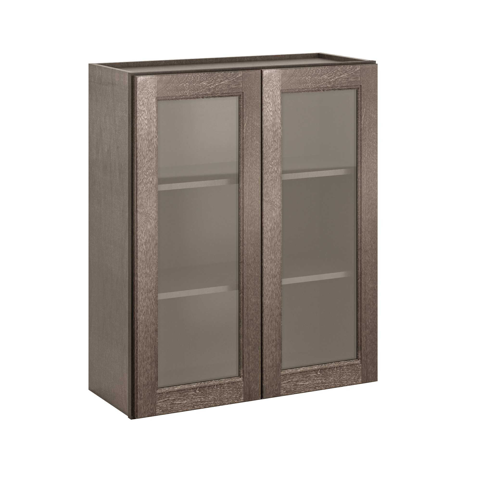 Mullion Door Wall Kitchen Cabinet WMD3036 Milan Slate 30 in. width 36 in. height 12 in. depth